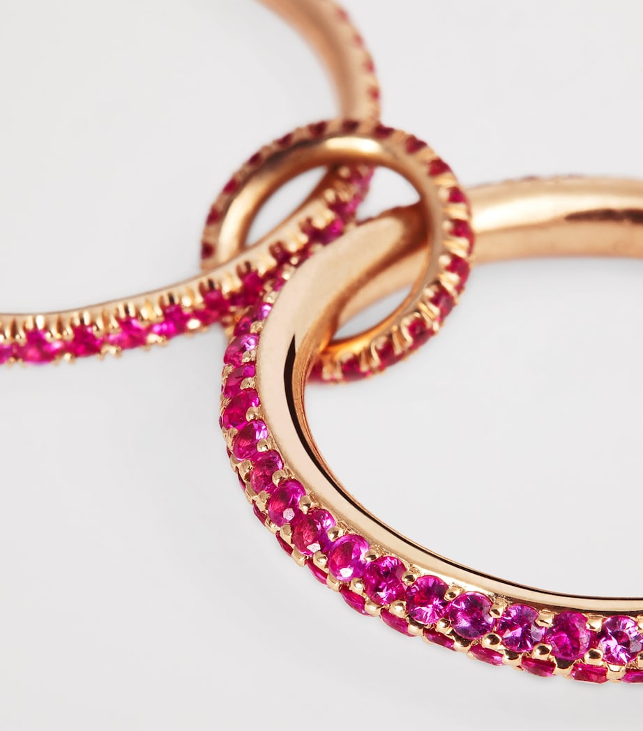 Rose Gold and Ruby Delphinus Rouge Ring ROSE GOLD Image 5