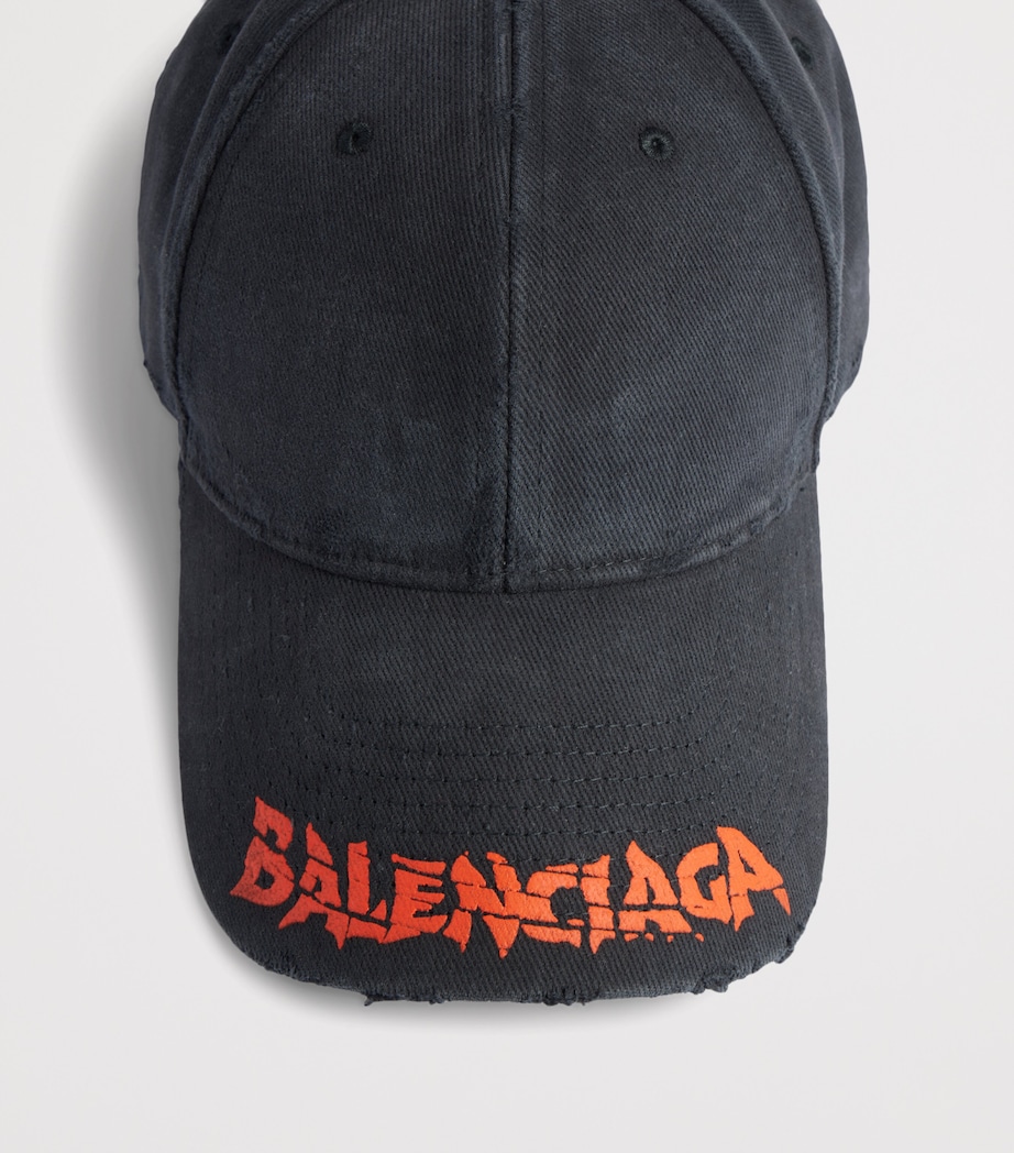 Balenciaga Cotton Logo Cap Image 4