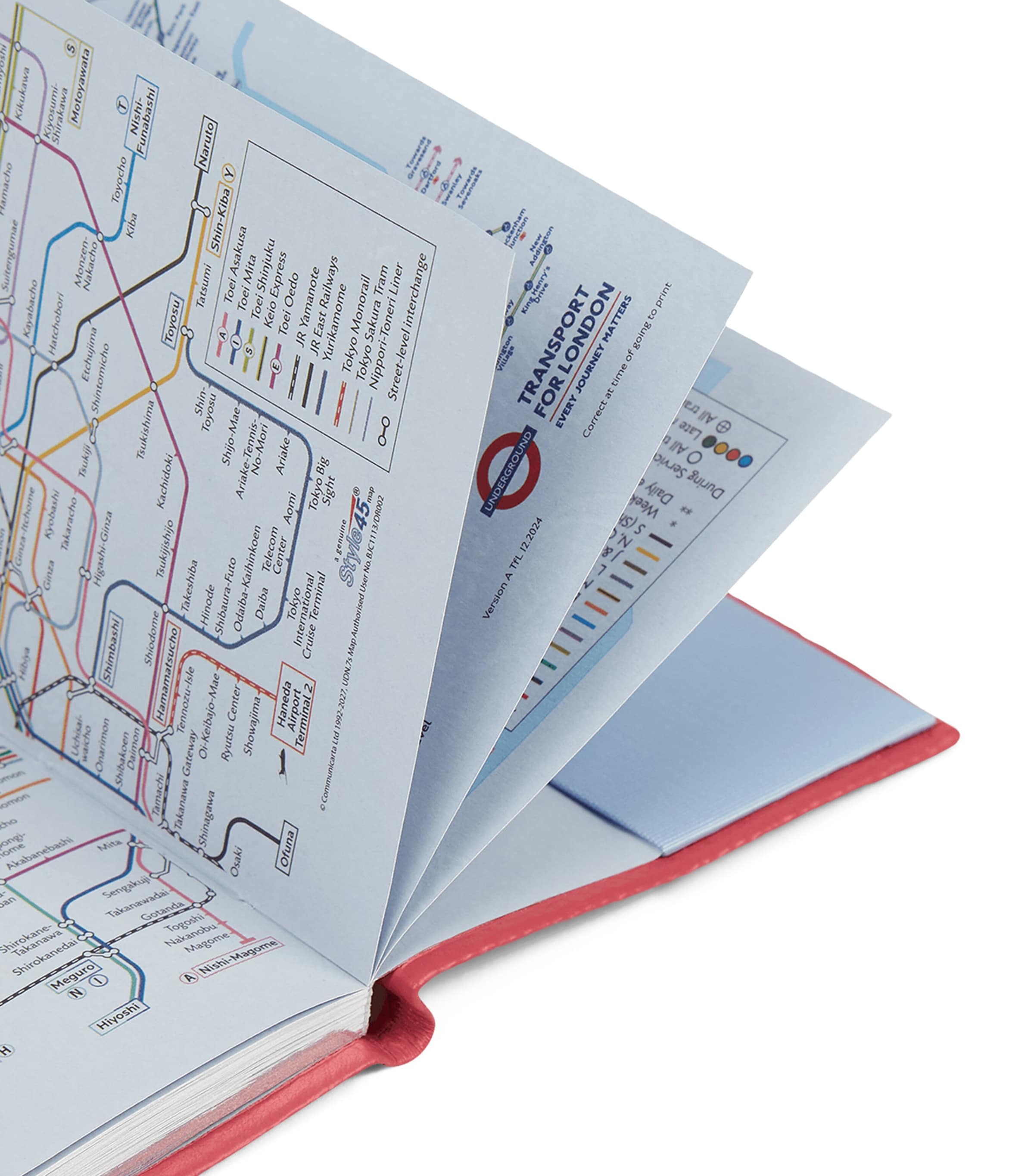 Panama Leather Weekly Diary 2026 RASPBERRY Image 7