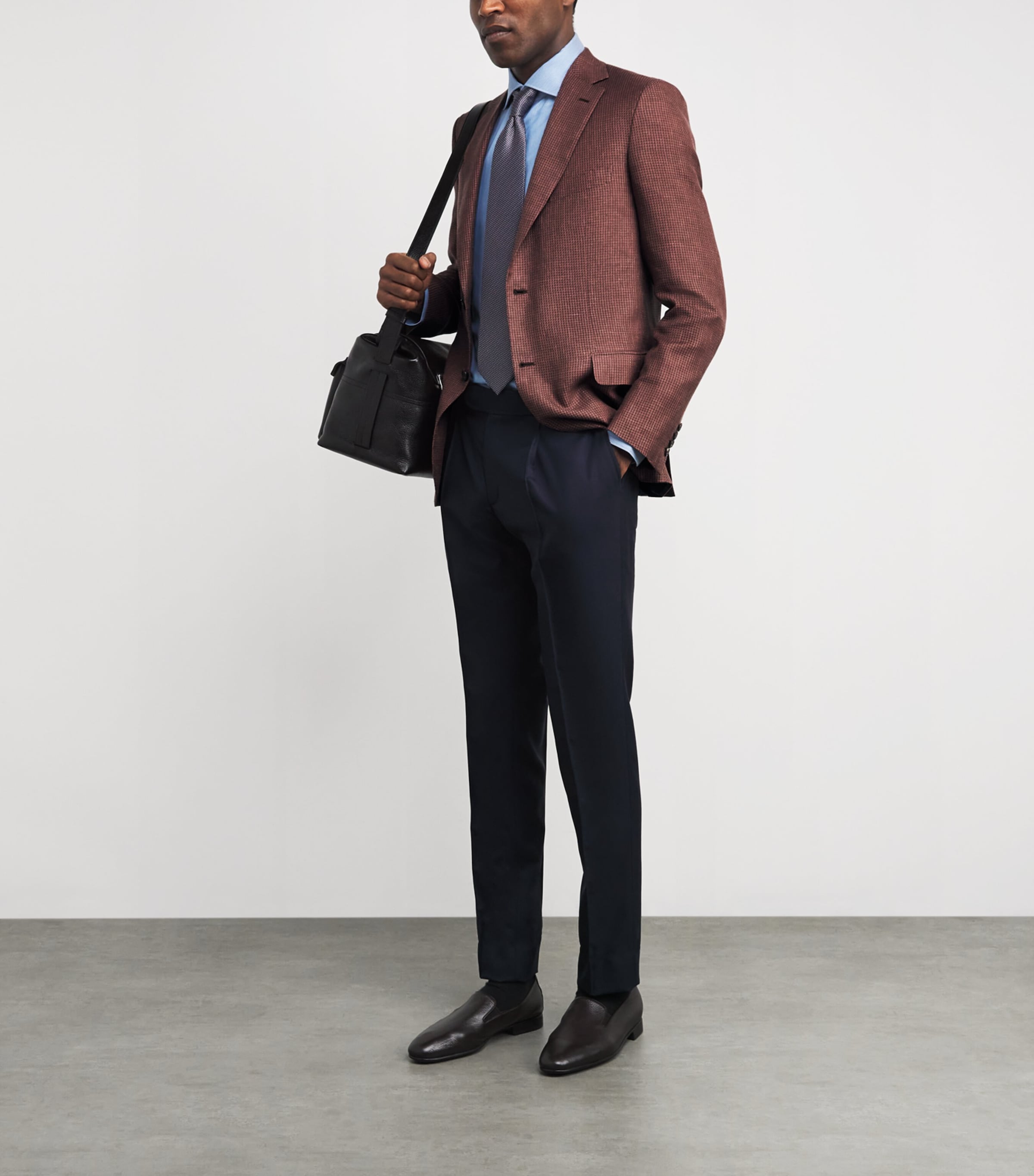 Linen-Cashmere-Silk Ravello Blazer 2300 Image 2