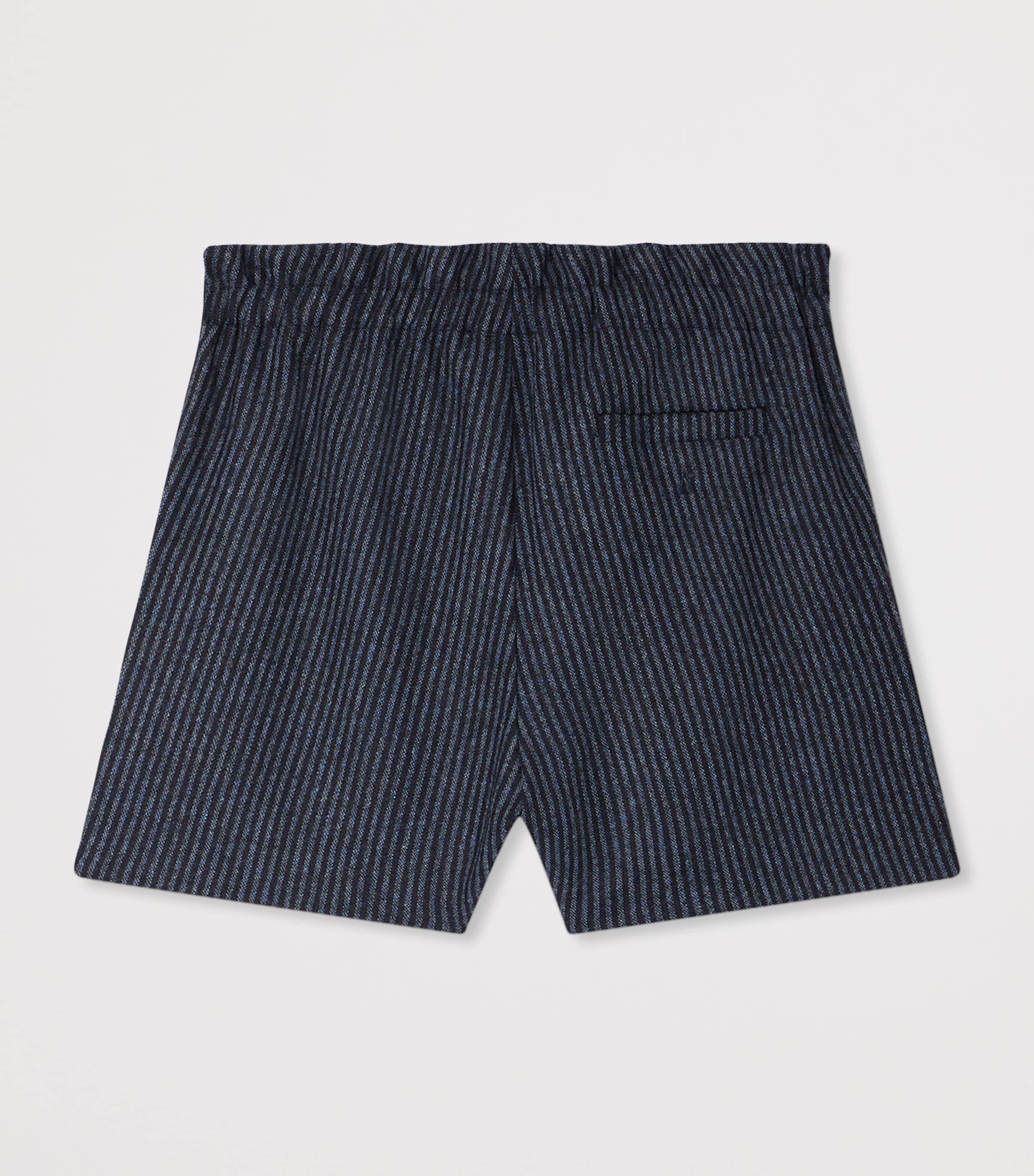 Stripe Jarlotte Shorts (10-14 Years) RA BLEU ORAGE Image 1