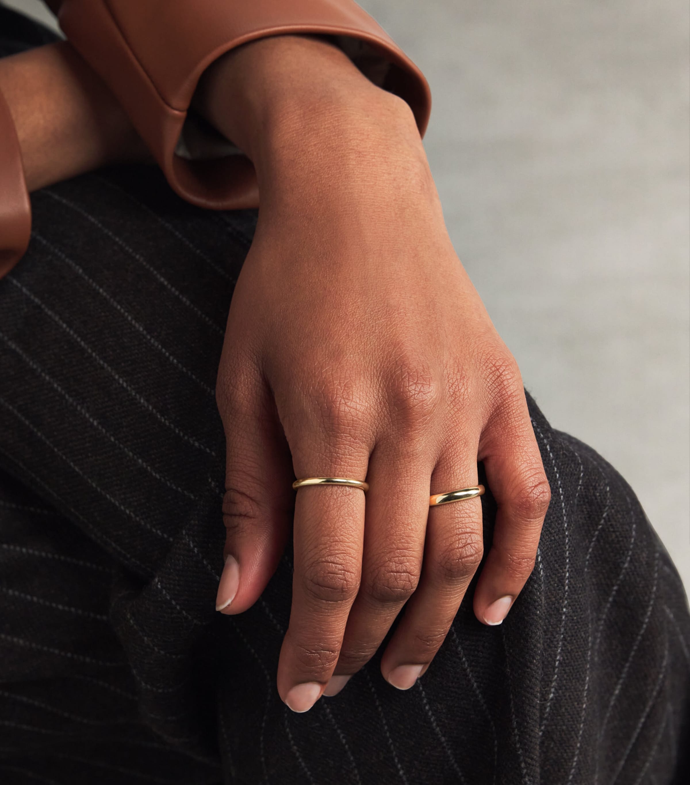 Yellow Gold Ring (3mm) YELLOW GOLD Image 4