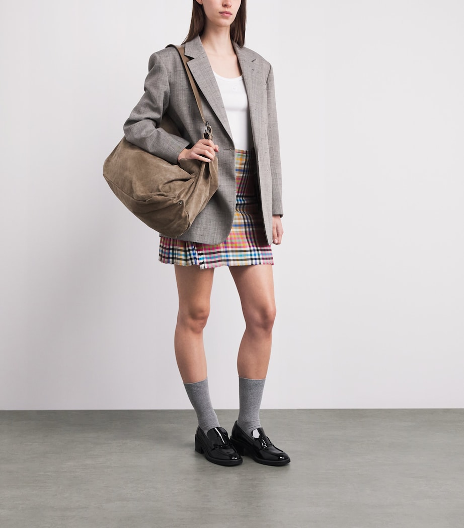 Vivienne Westwood Large Maxime Shoulder Bag Stone Image 2