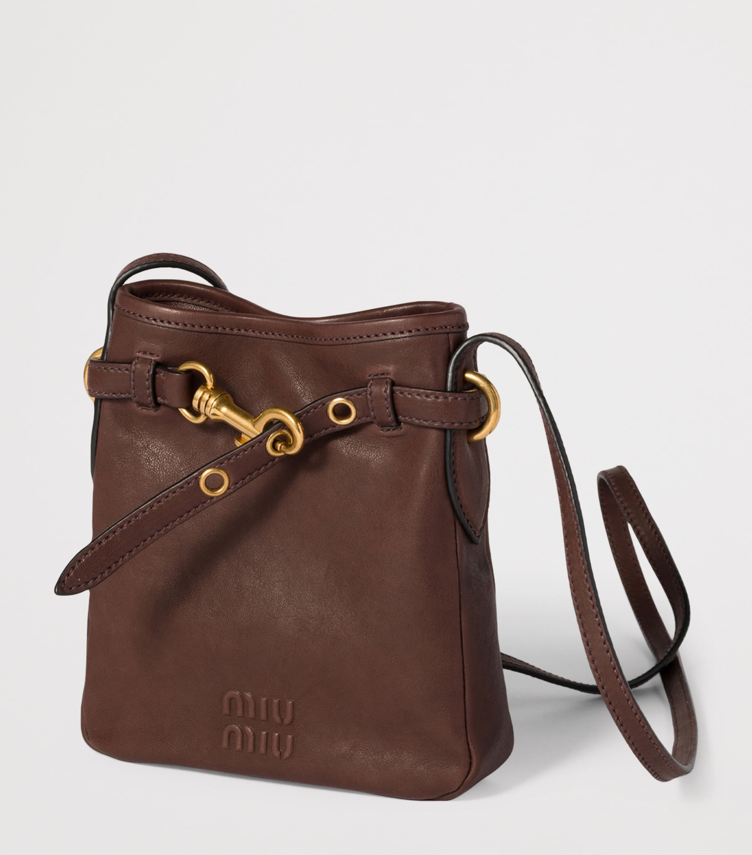 Nappa Leather Pouch F0NBL Image 2