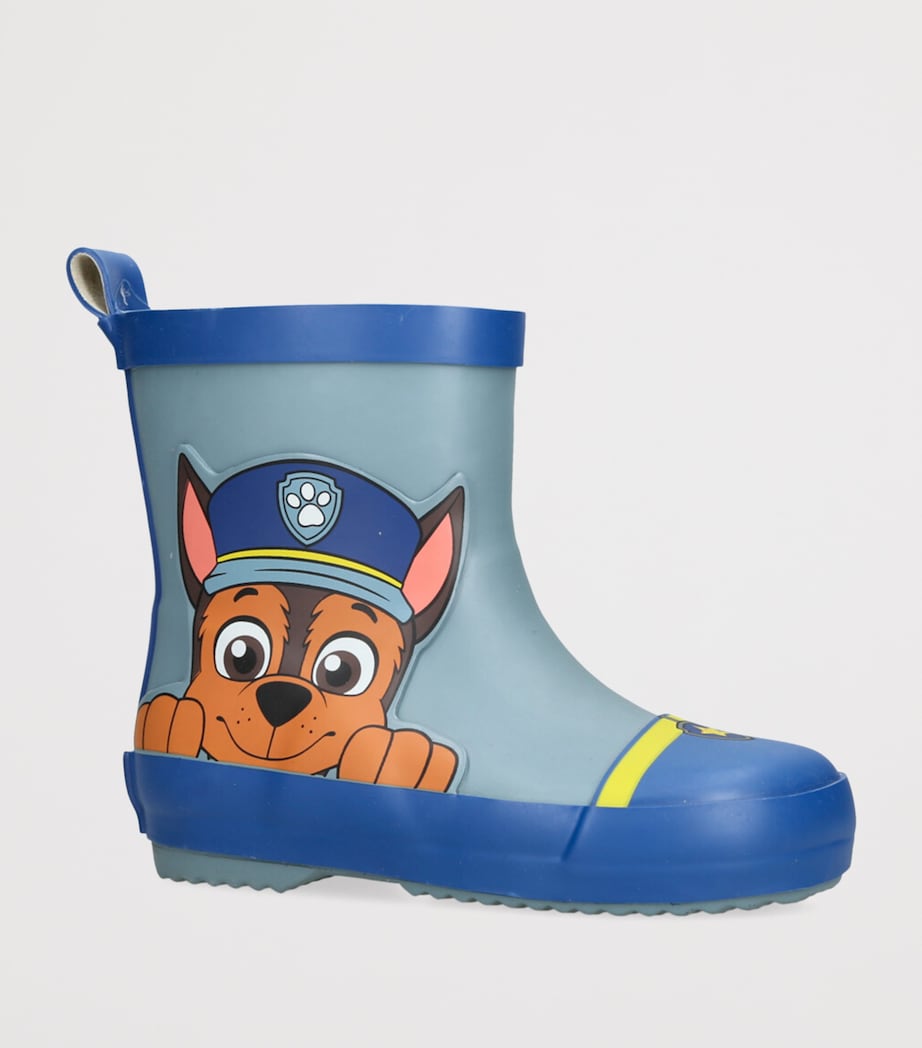 Paw Patrol Chase Wellington Boots BLUE Image 3