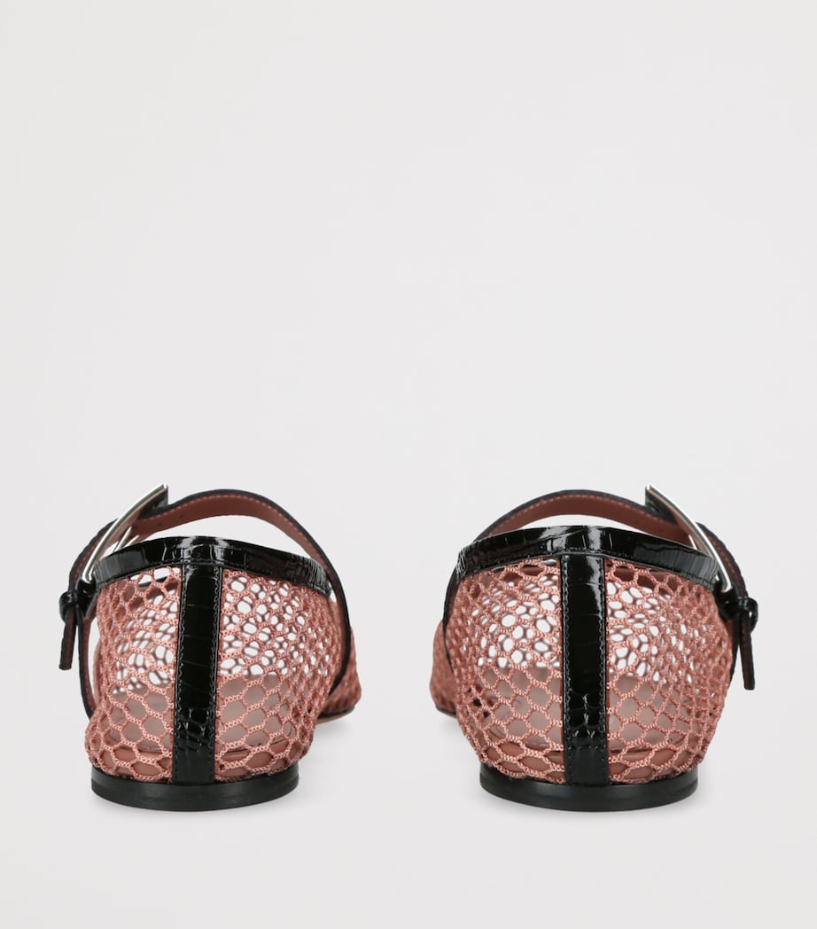 Mesh Sveva Ballet Flats PINK COMB Image 2