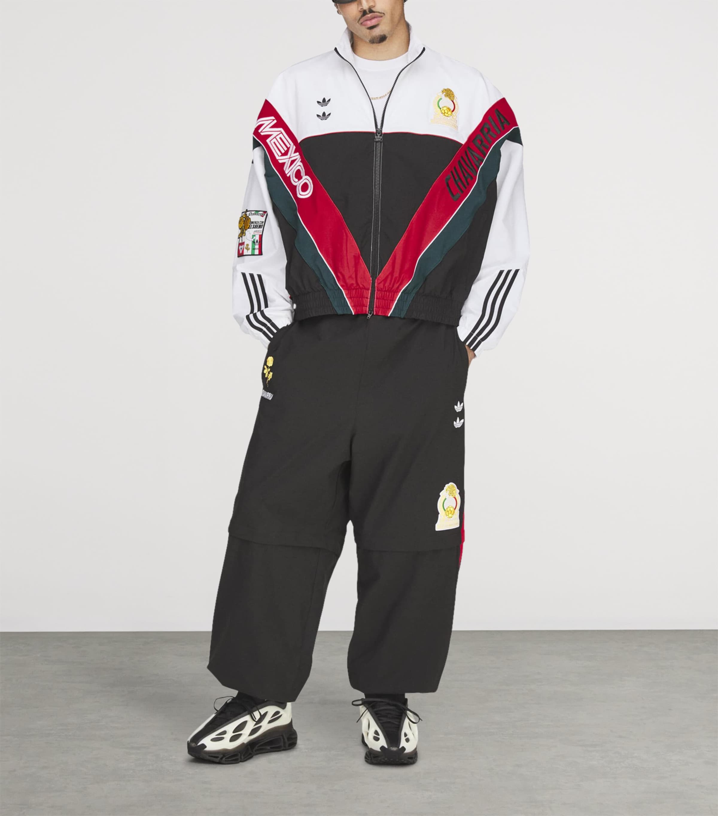 Willy Chavarria White x adidas Originals Anthem Track Jacket