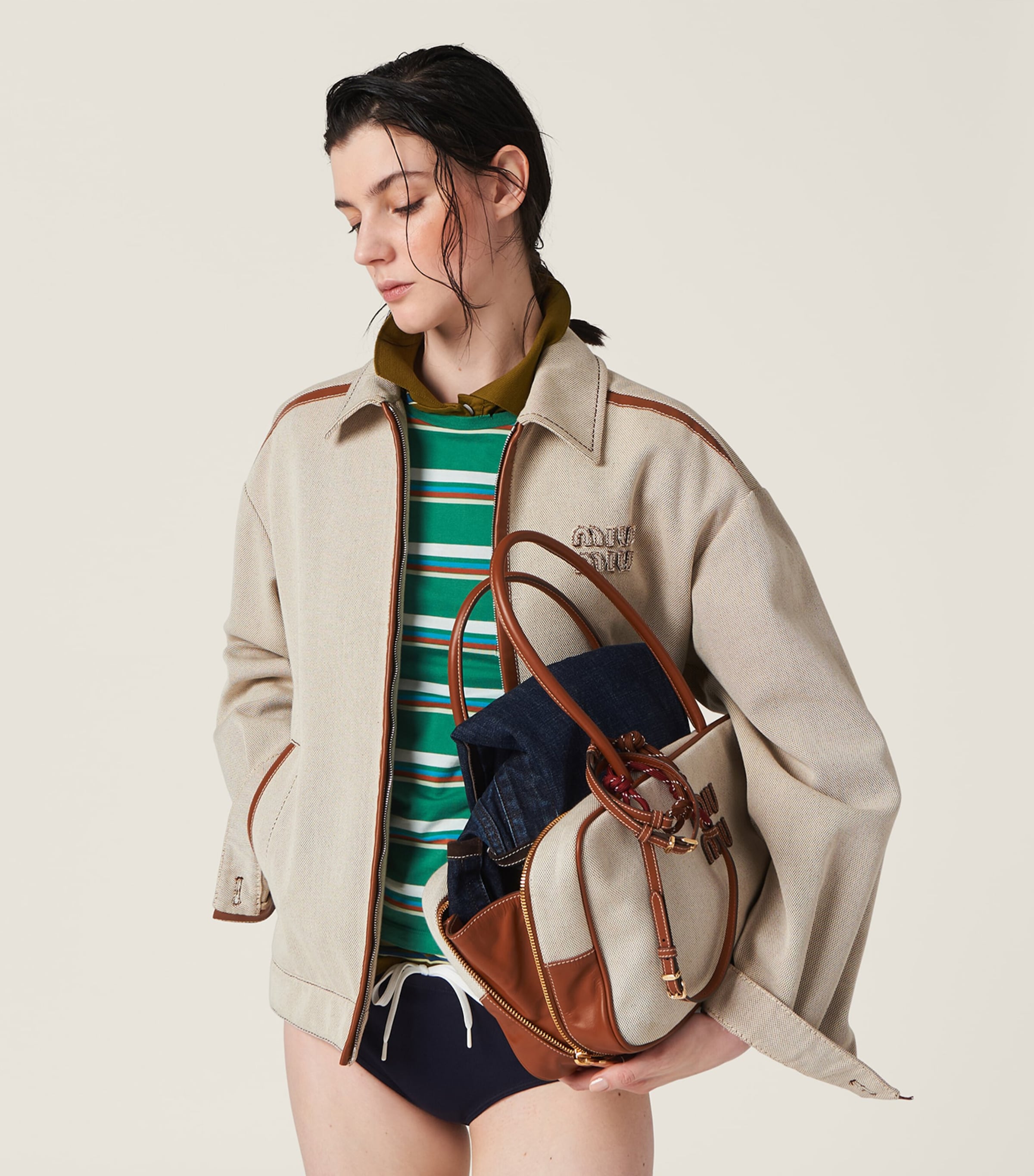 Jacquard Canvas Jacket F0002 Image 3