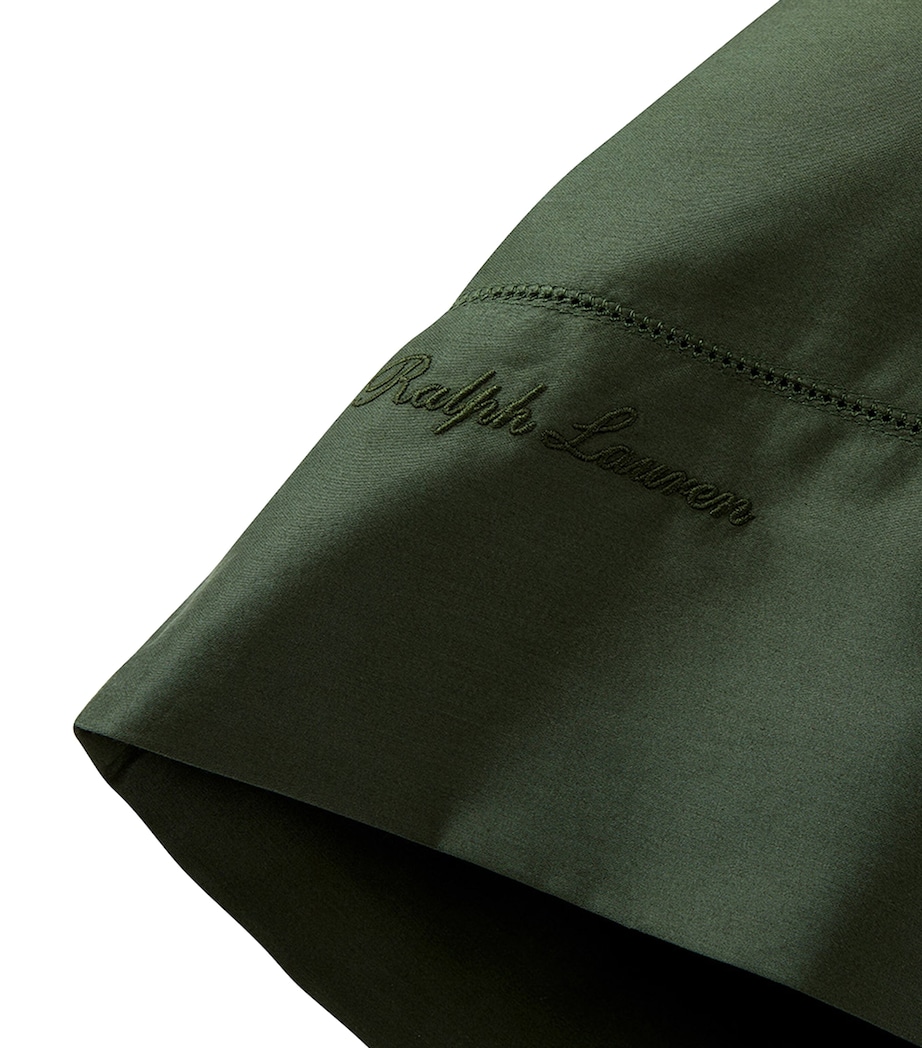 Cotton RL624 Standard Pillowcase Pair (50cm x 75cm) DKGREEN Image 3