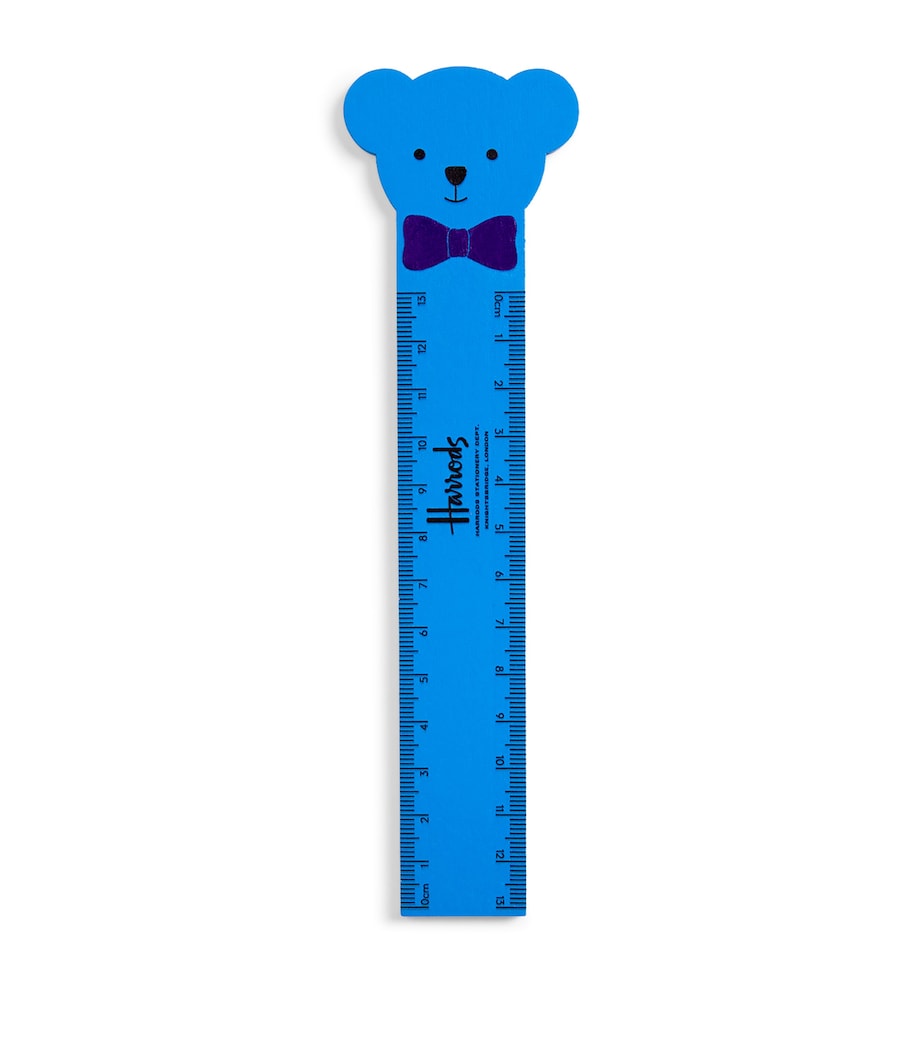 Henry Bear Ruler BLUE Image 1