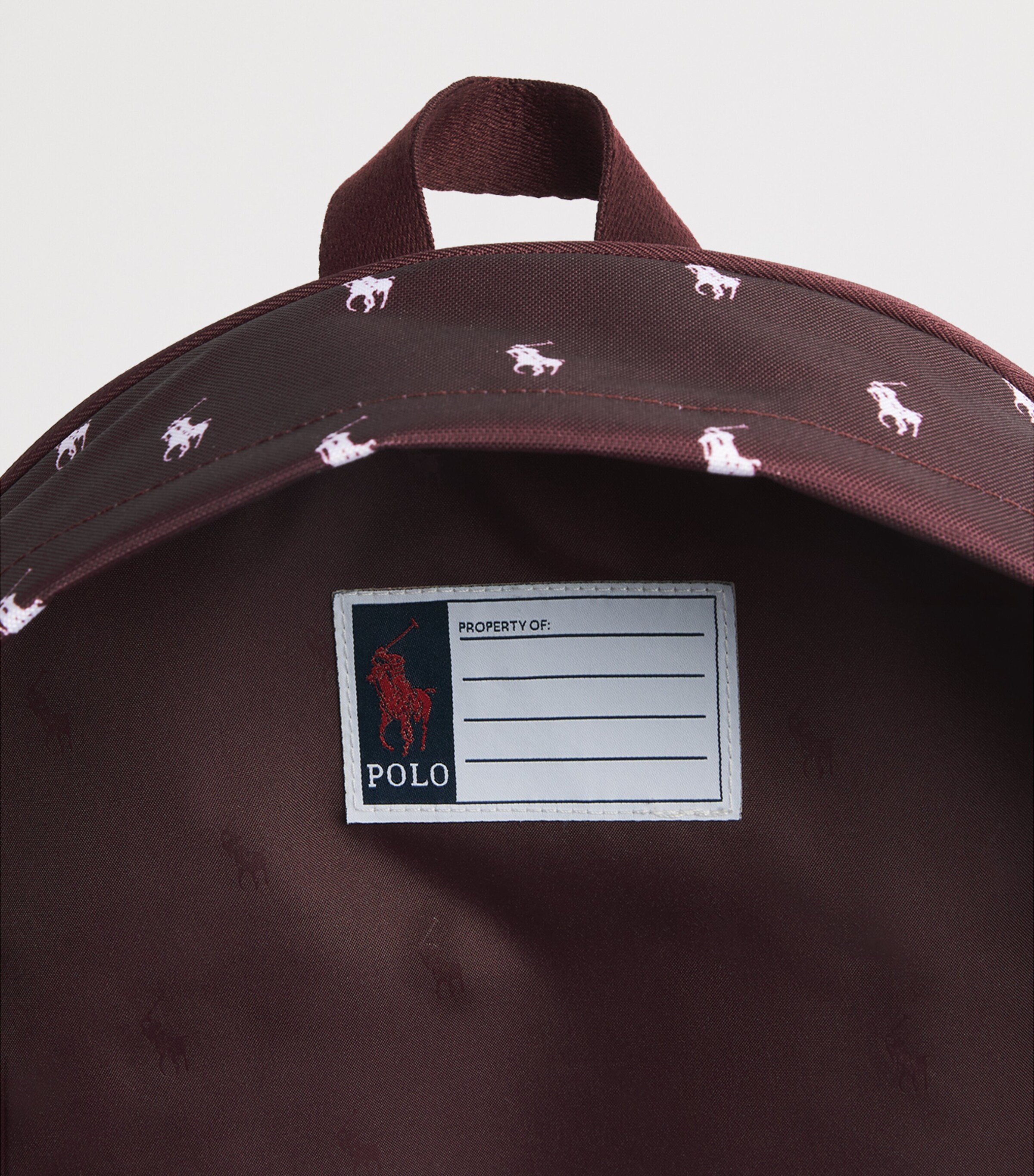 Ralph Lauren Kids Polo Pony Backpack Red Image 3