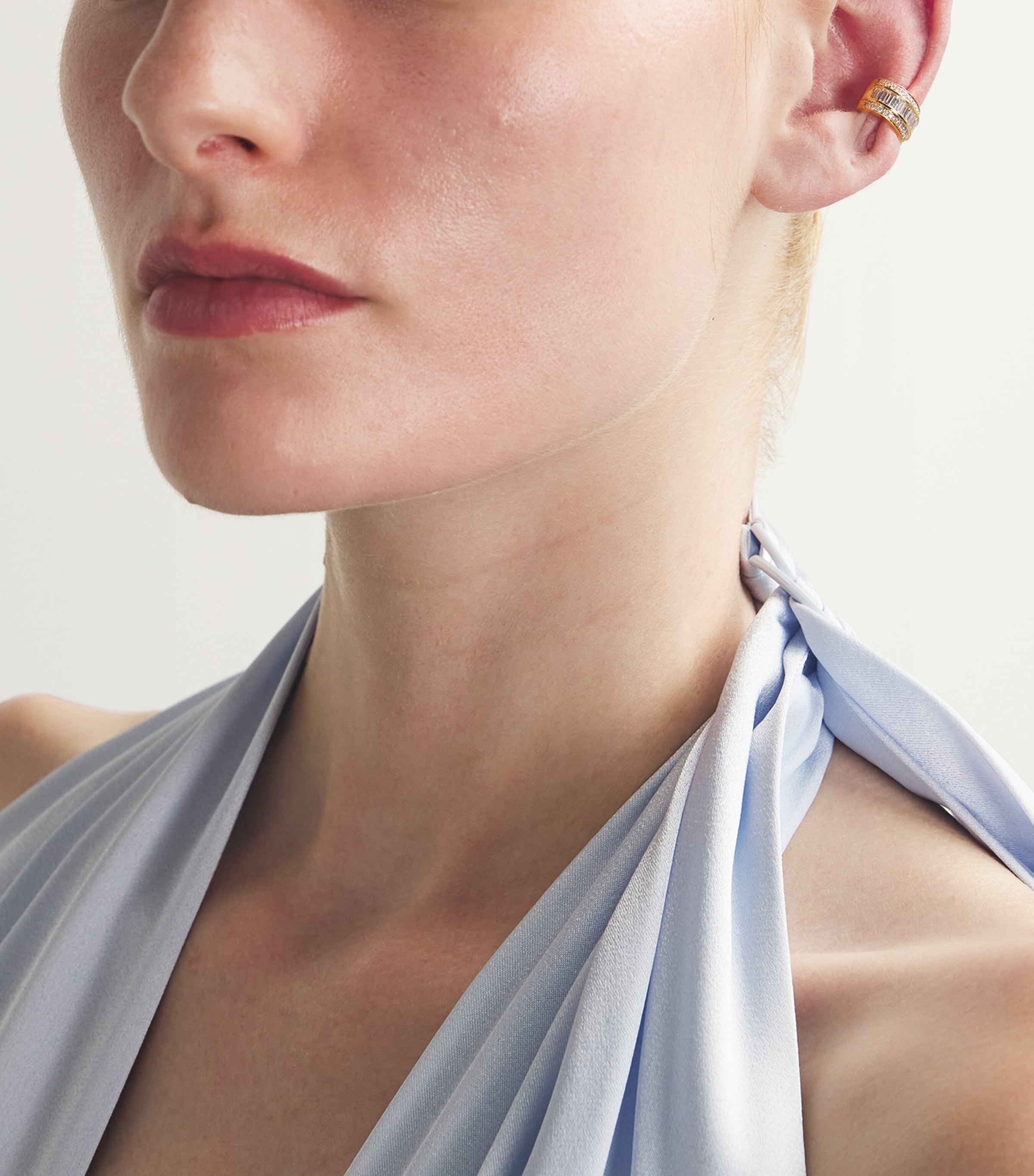 Anita Ko Yellow Gold and Diamond Stacked Ear Cuff Yellow Gold Image 2
