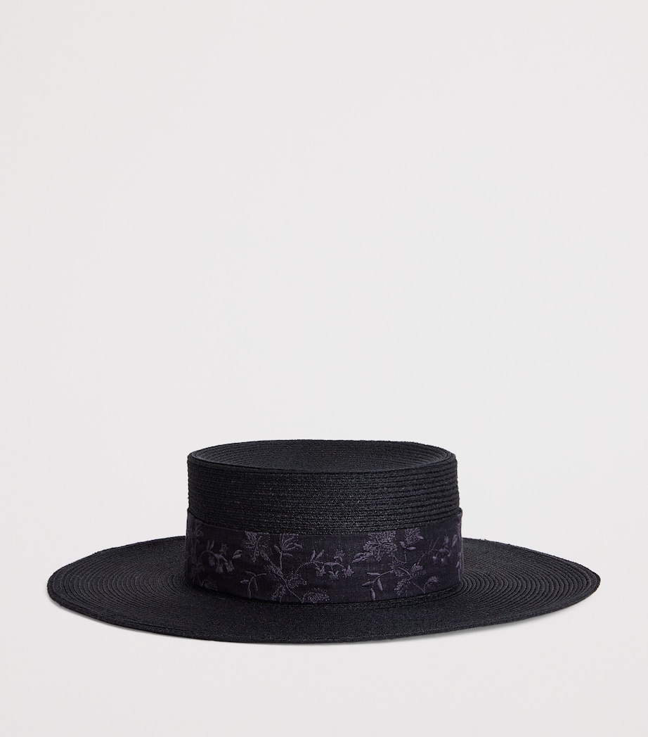 Linen Hat NERO Image 2