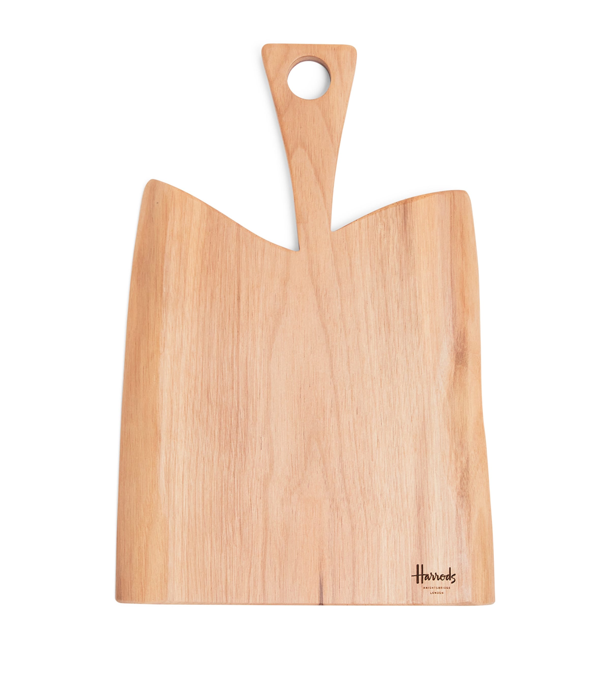 Harrods Medium Walnut Wood Chopping Board In Brown