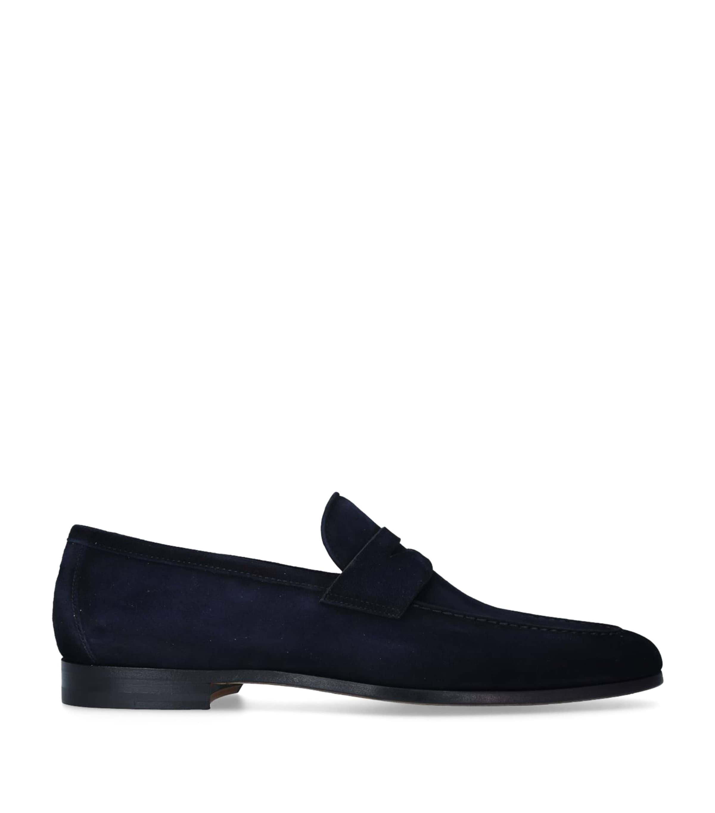 Suede Delos Dress Loafers BLUE Image 3