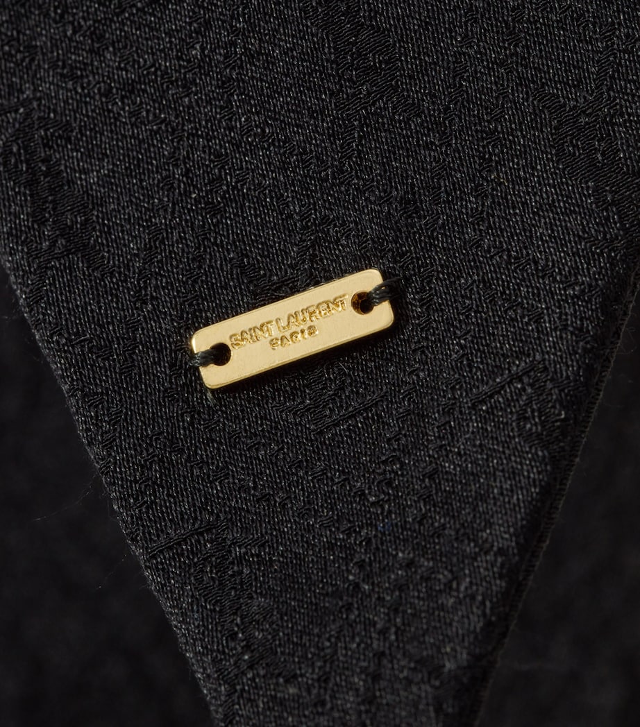 Saint Laurent Silk-Blend Cap Image 4