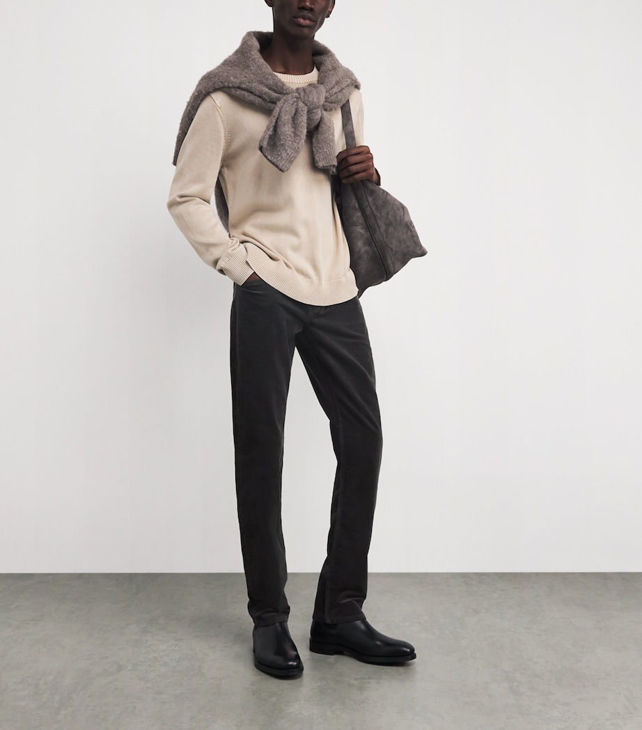 Corduroy Federal Slim-Straight Jeans DARK IRON CORDUROY Image 2