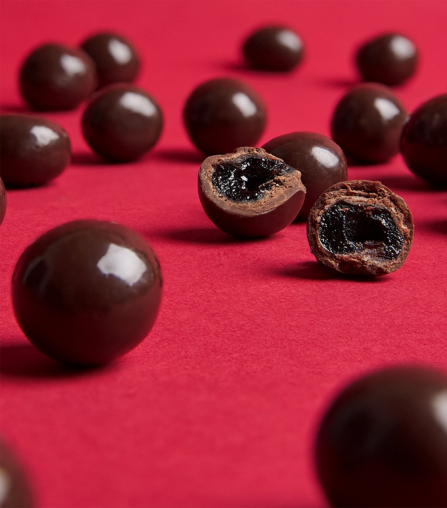 Harrods Dark Chocolate Cherries (325g) Image 3