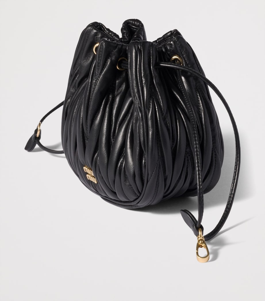 Matelassé Nappa Leather Pouch F0002 Image 2