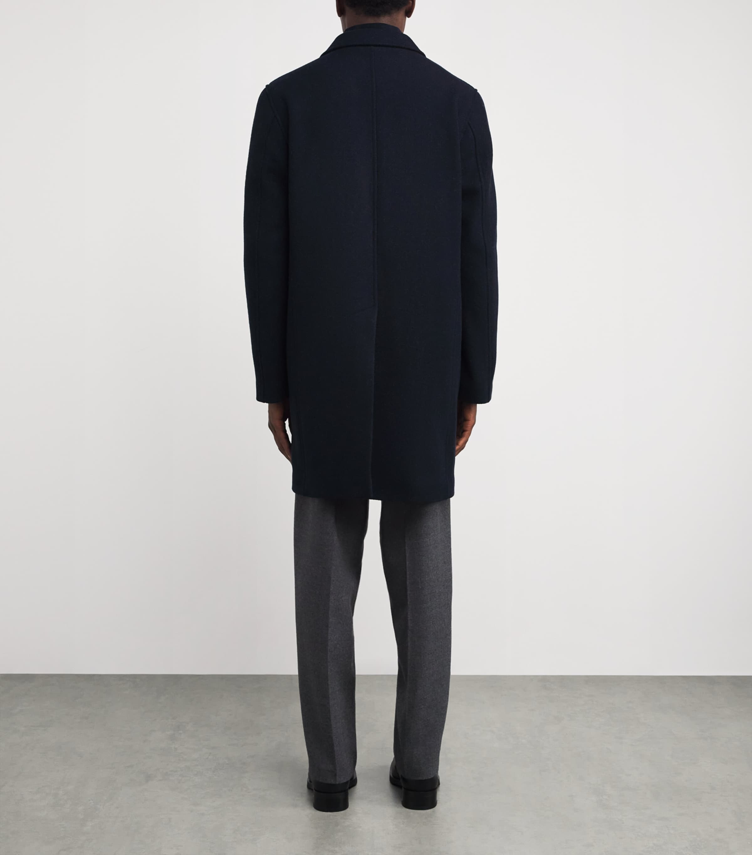 Wool Kirkbridge Overcoat NAVY/CLASSIC Image 4