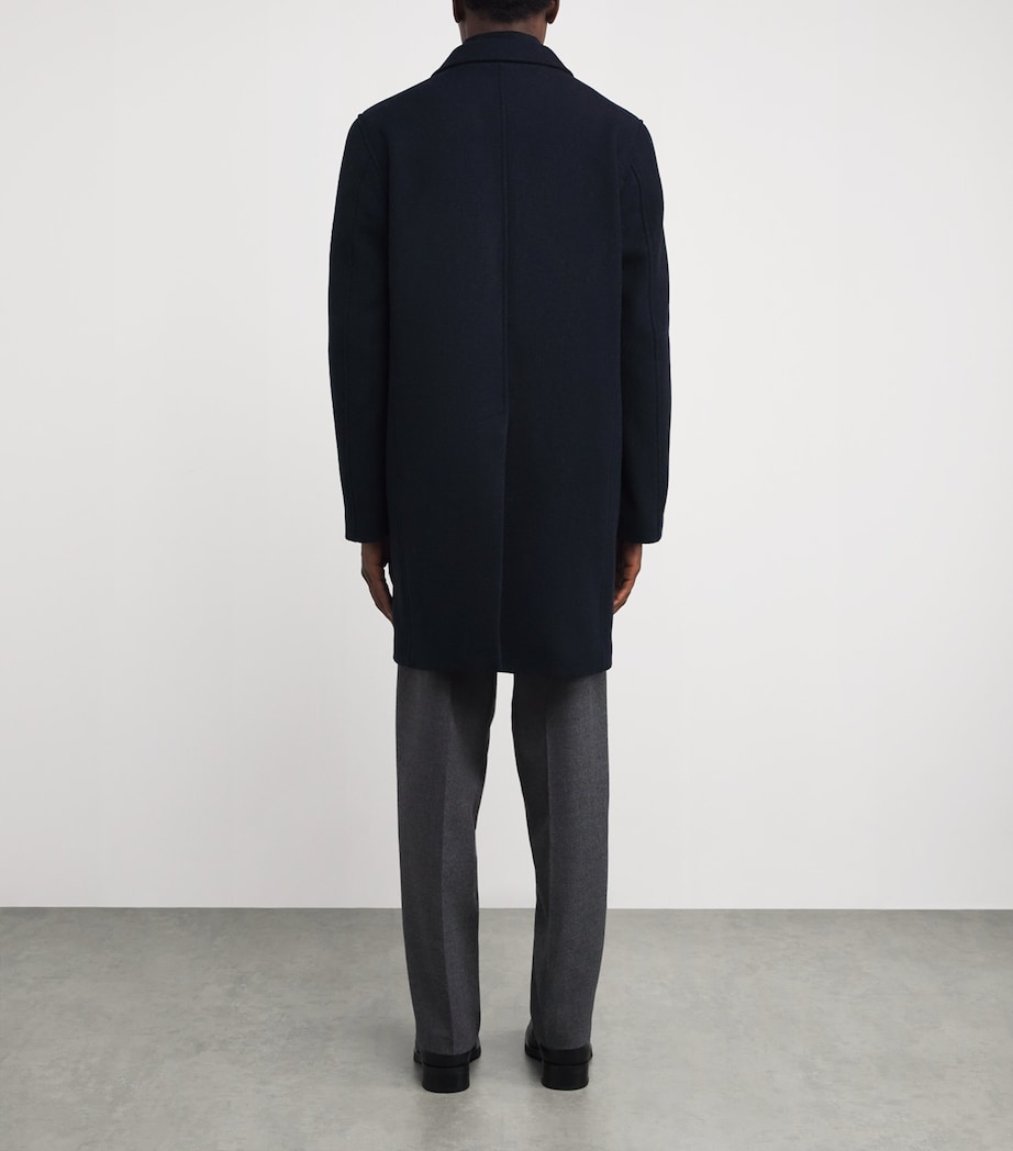 Wool Kirkbridge Overcoat NAVY/CLASSIC Image 4