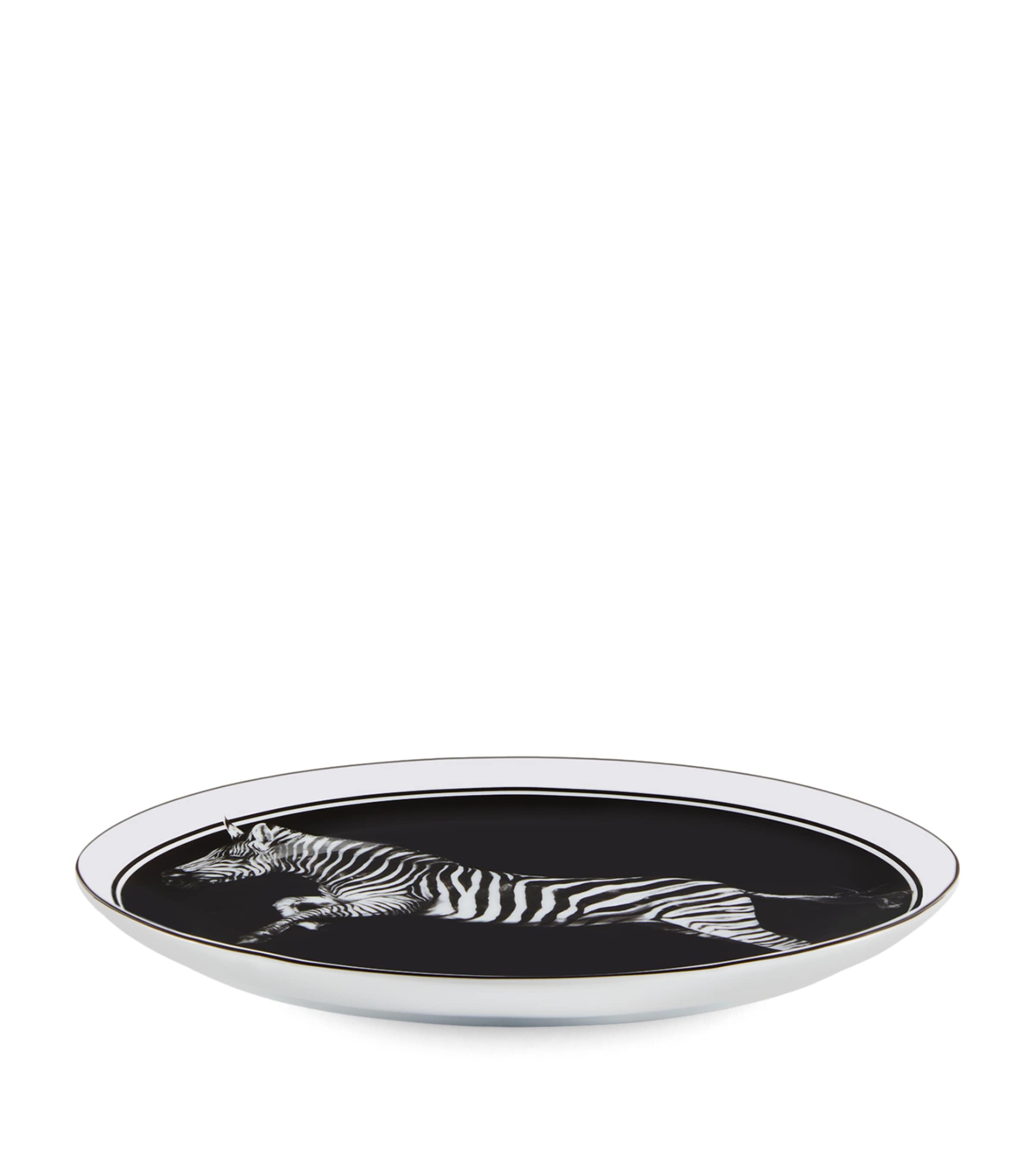 Dolce&Gabbana Casa Porcelain Zebra Serving Plate (45.5cm) Zebra F Do Ner Image 2