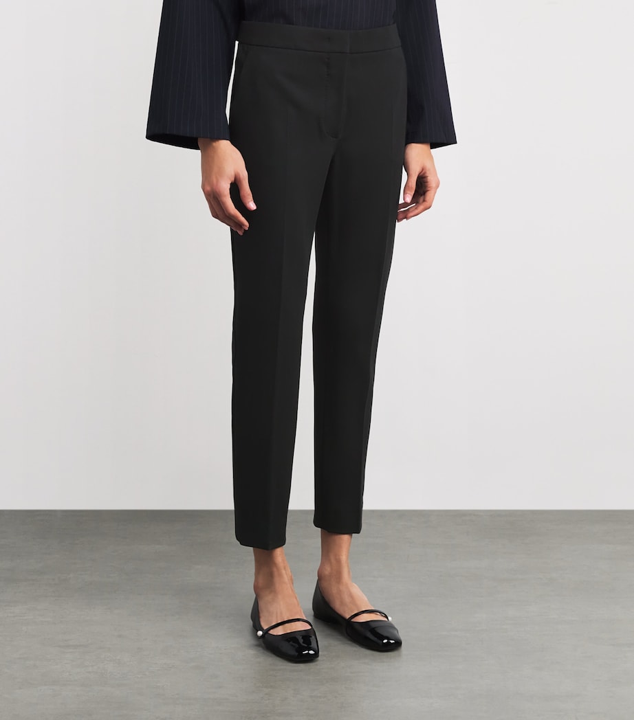 Jersey Suit Trousers BLACK Image 3