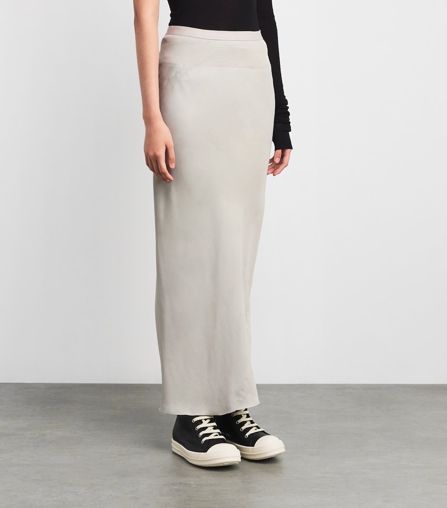 Bias-Cut Maxi Skirt 08 PEARL Image 3