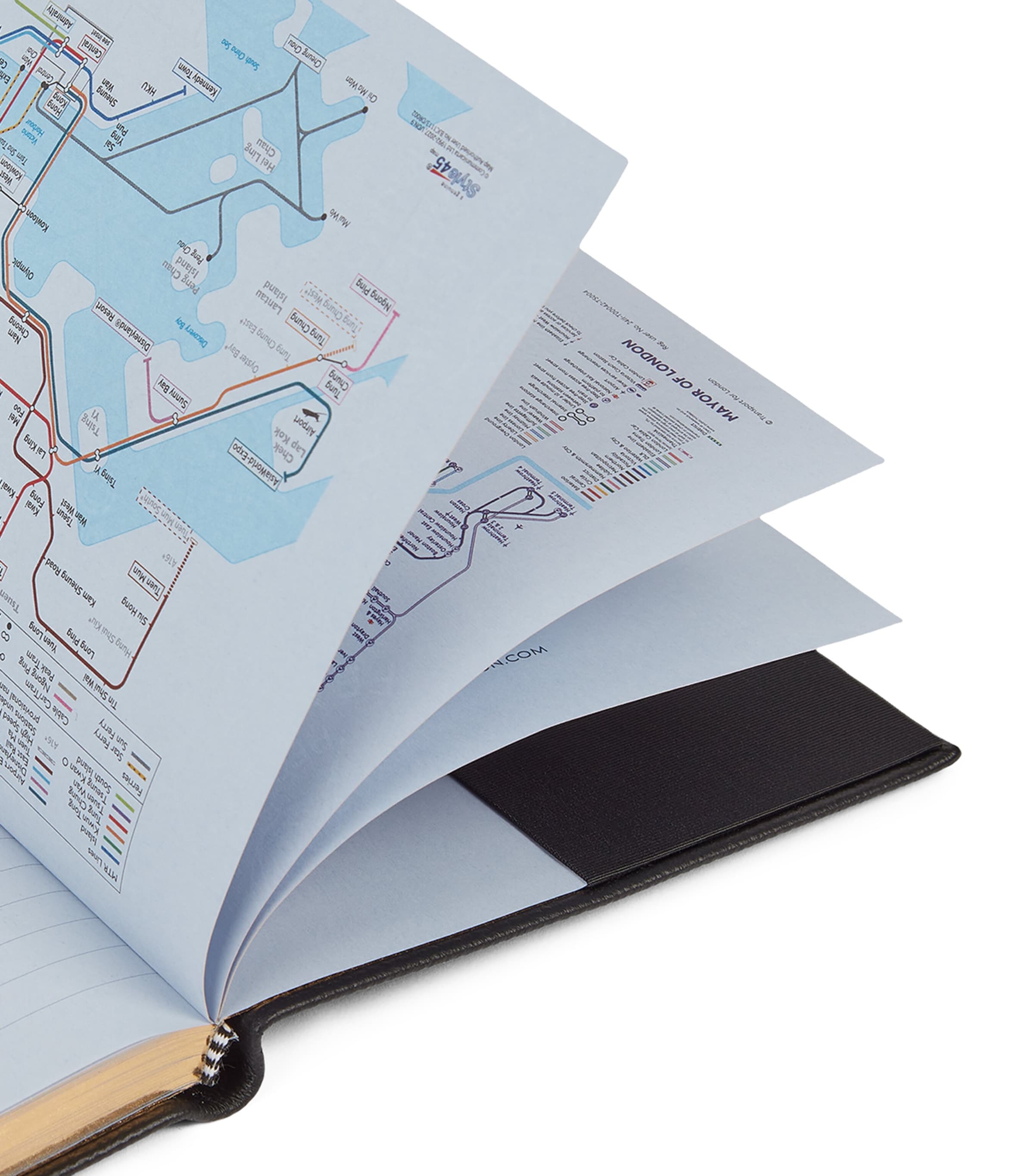 Leather Soho A5 2026 Diary BLACK Image 7