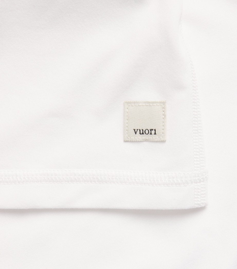 VUORI Womens Lux T-Shirt White Image 6