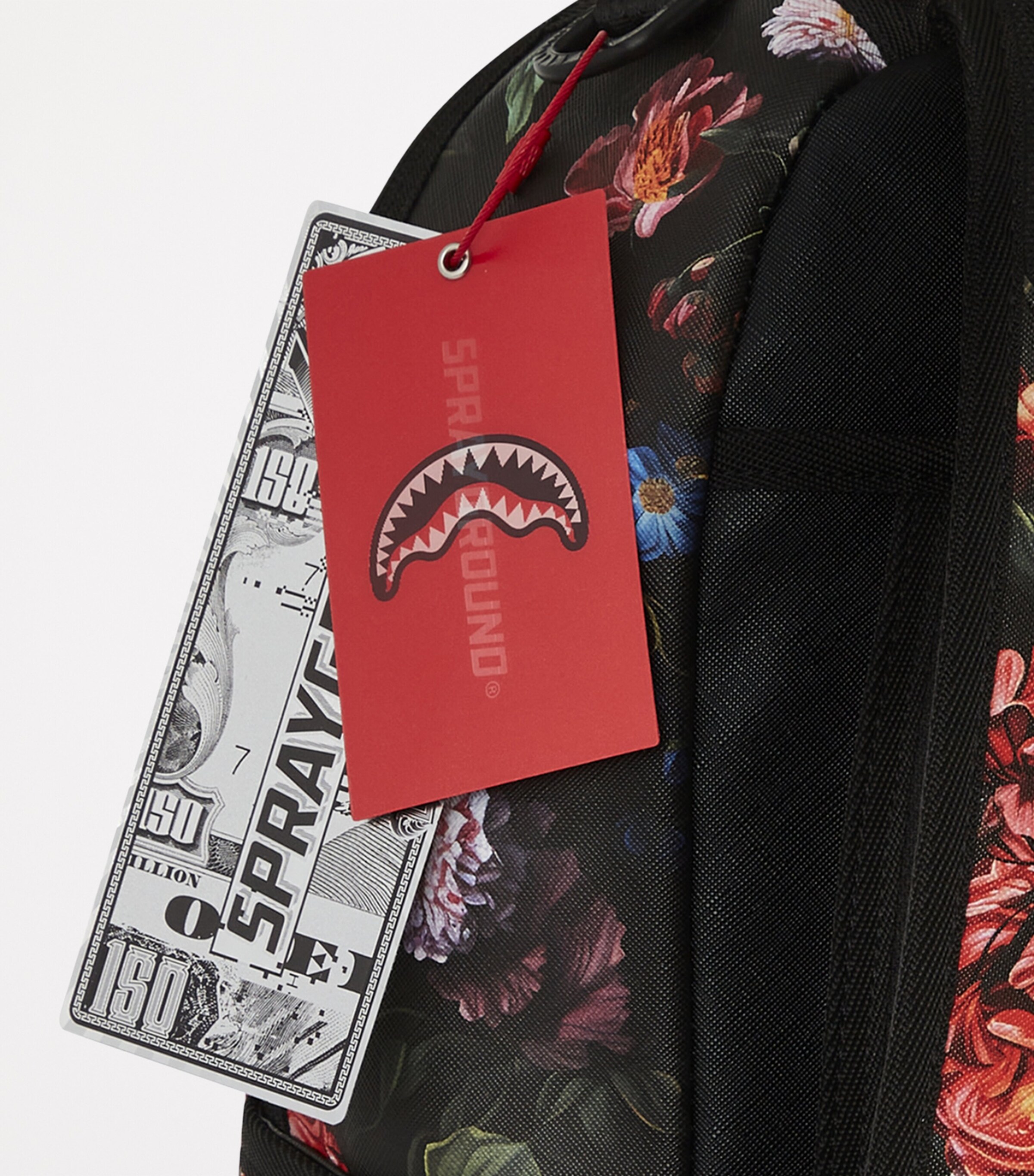 Pink Flowers Backpack PINK Image 9