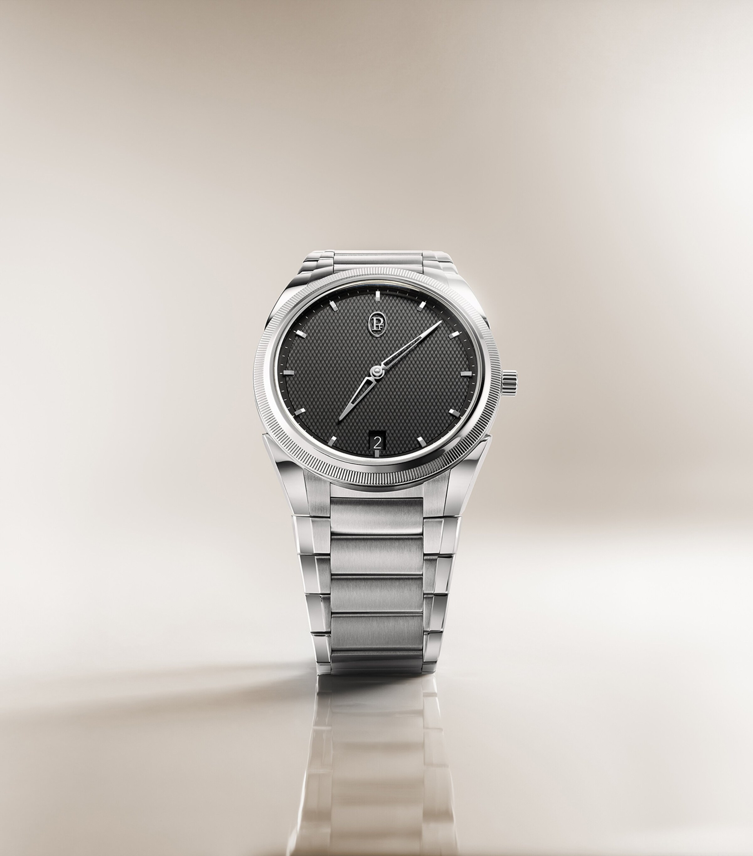 Stainless Steel TONDA PF Micro-Rotor Watch 40mm GREY Image 6