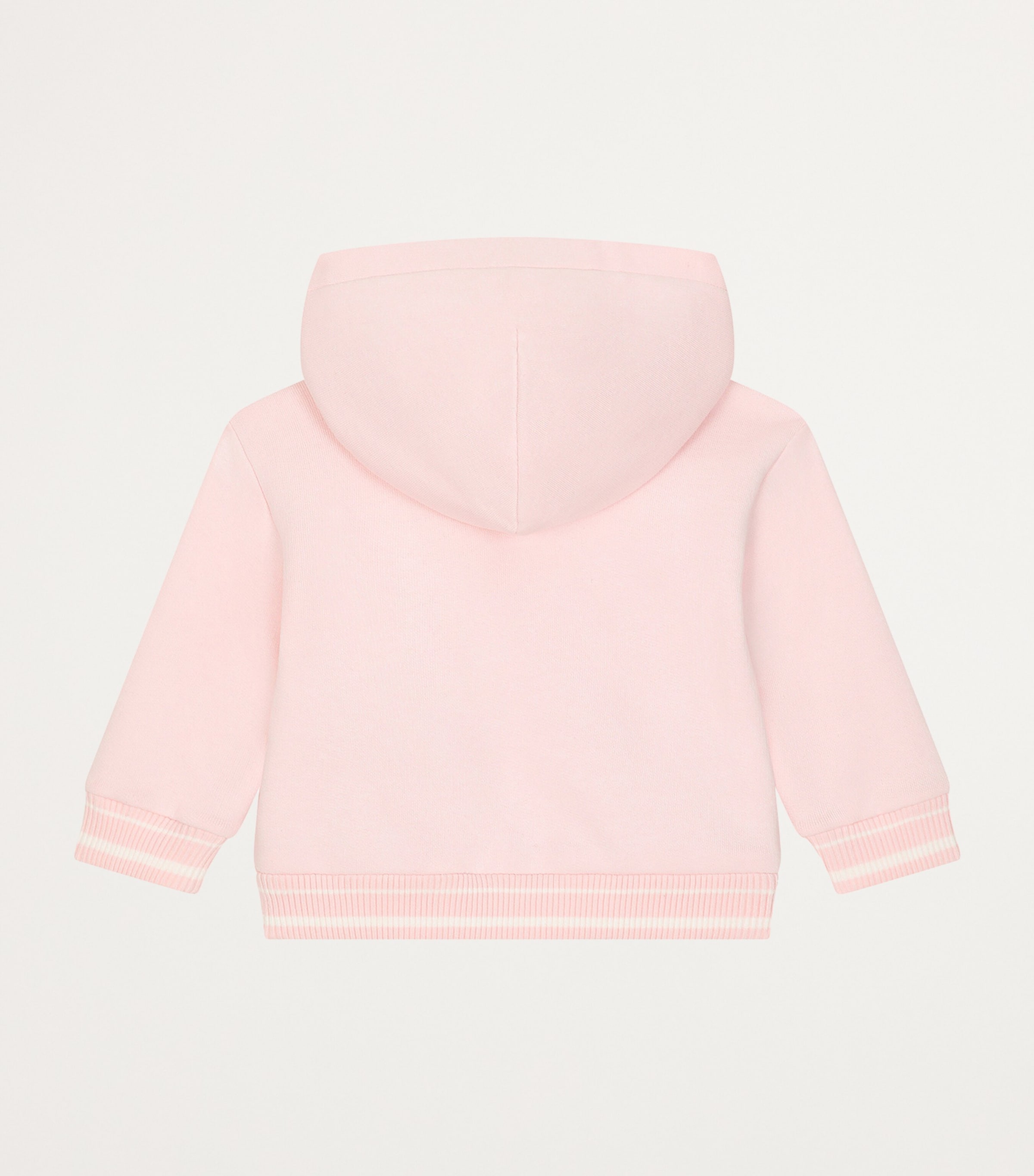 Dolce&Gabbana Kids Cotton Logo Zip-Up Hoodie (3-30 Months) Lavender Image 2