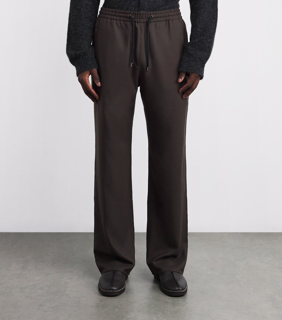 Cashmere Soul Straight Trousers BROWN/BLACK SUNSTONE Image 3