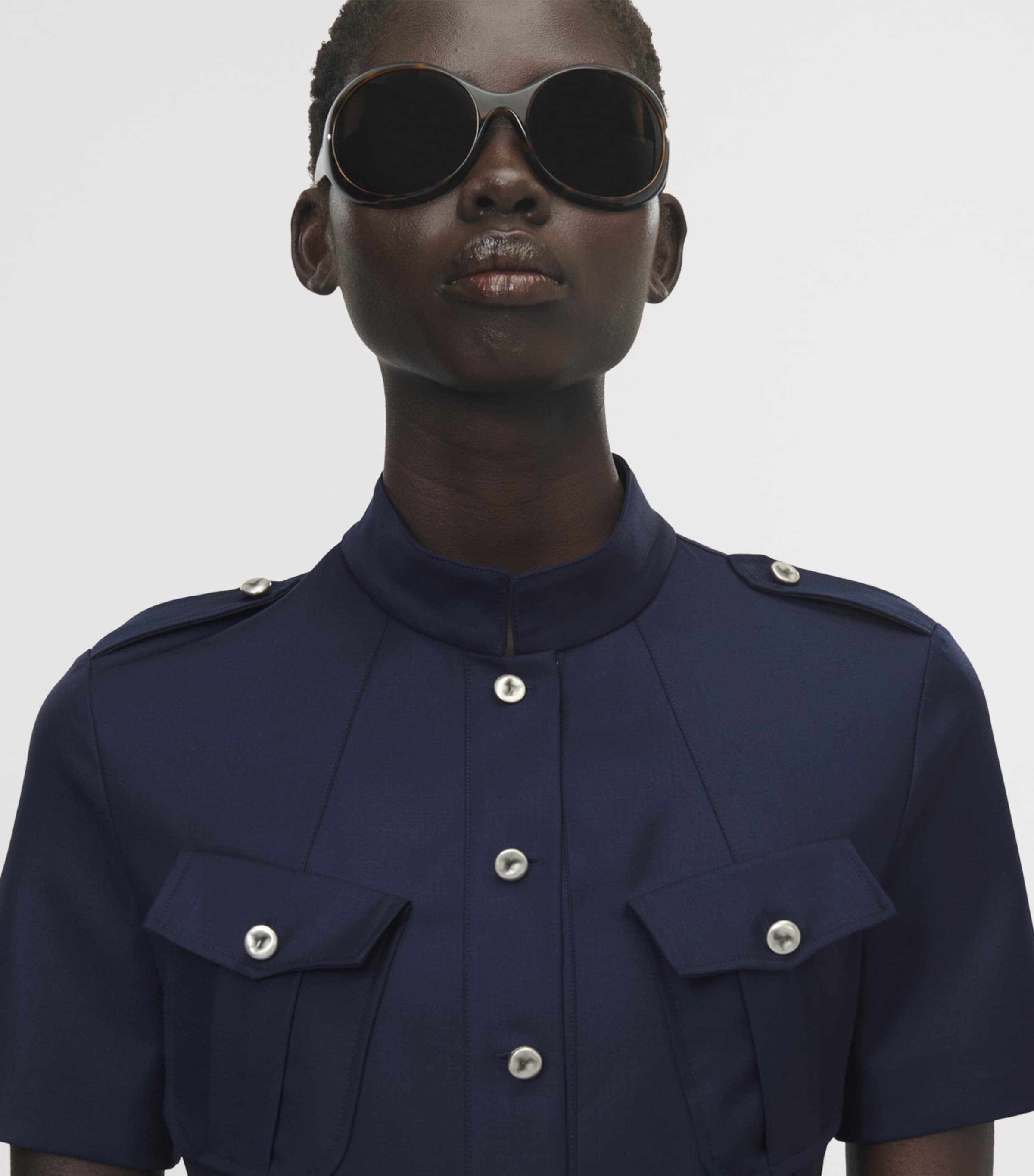 McQueen Round Kate Sunglasses Image 2