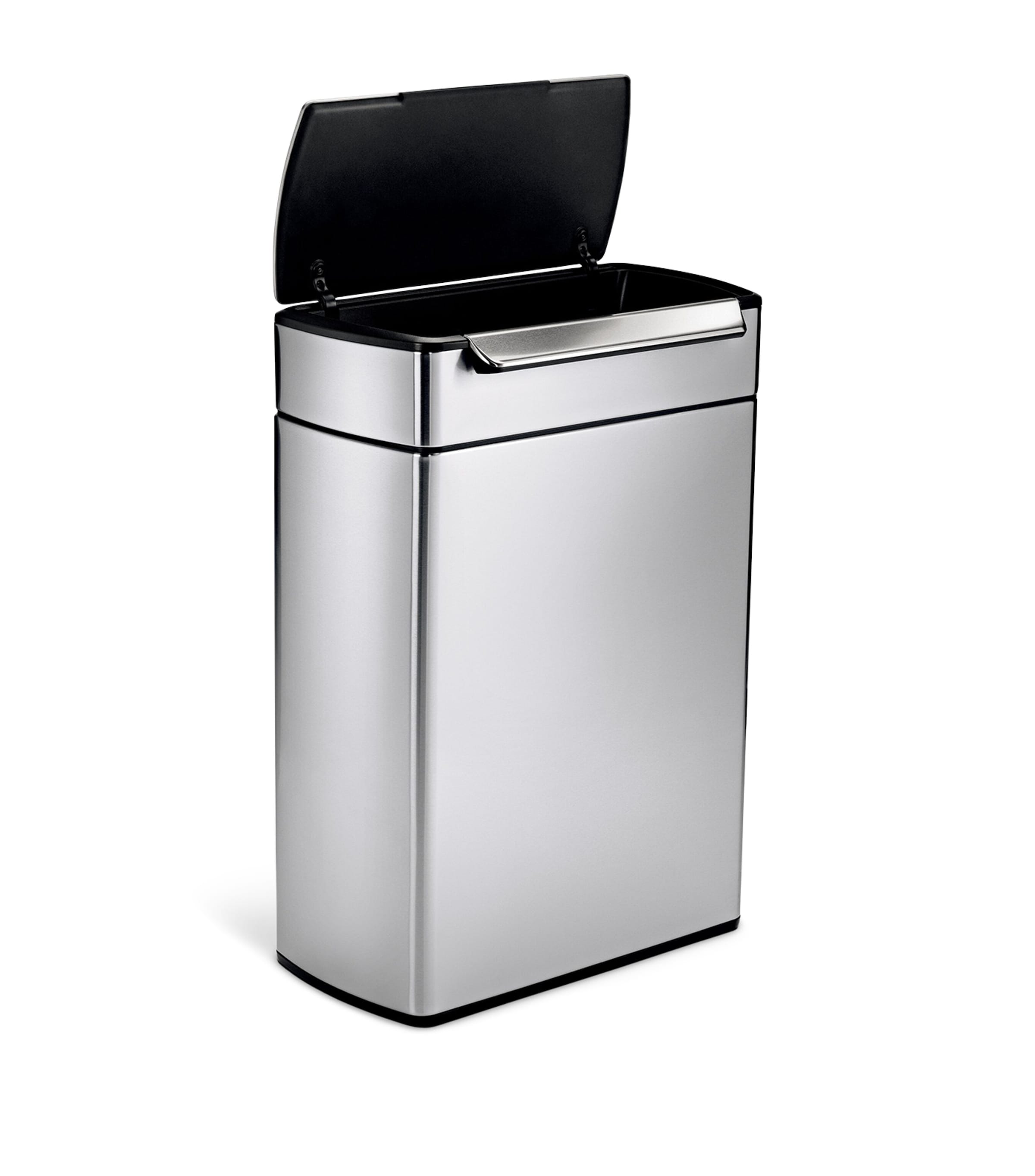 Stainless Steel Dual-Compartment Bin (48L) NO COLOUR Image 3