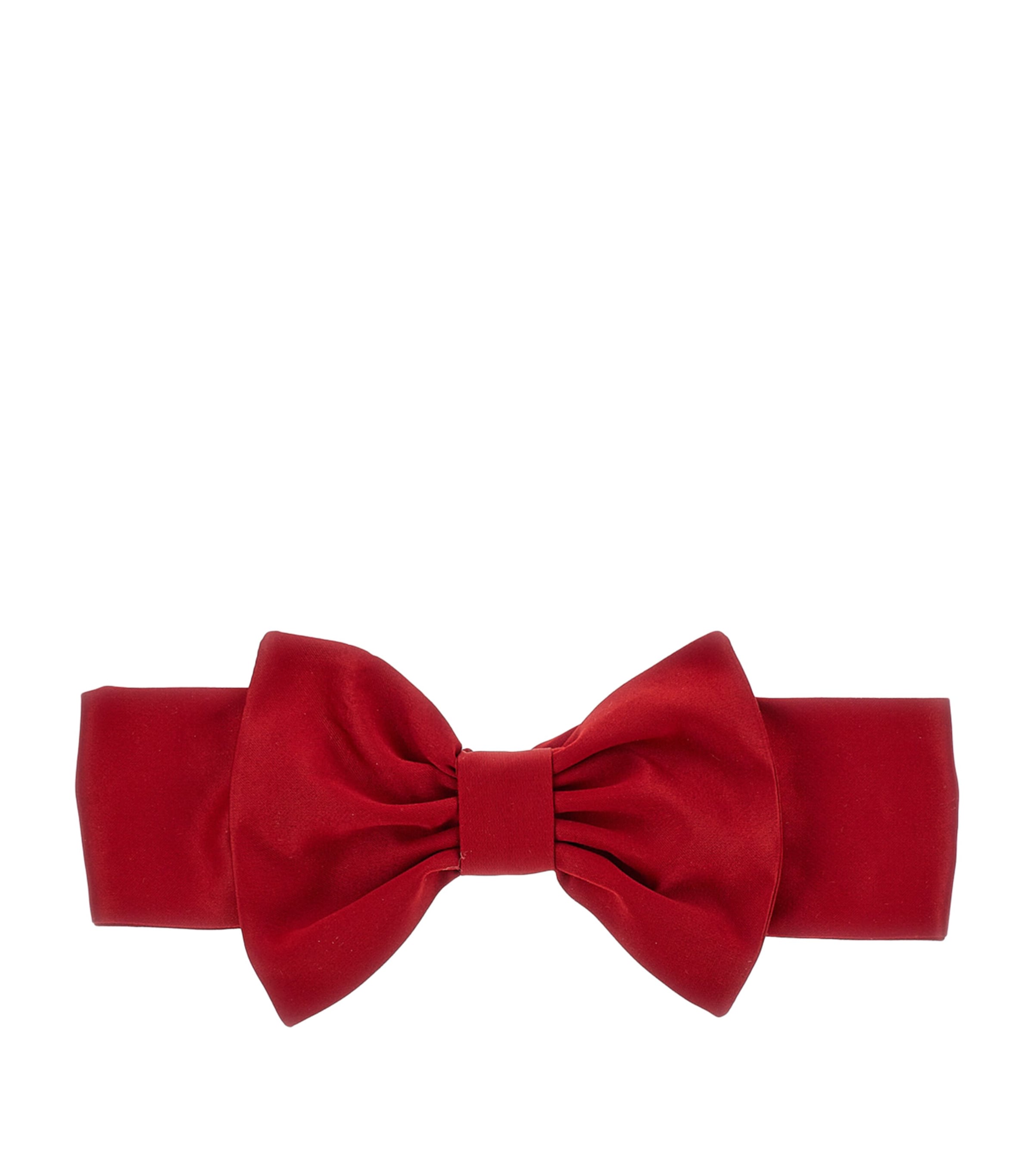 Monnalisa Bow Headband In Red