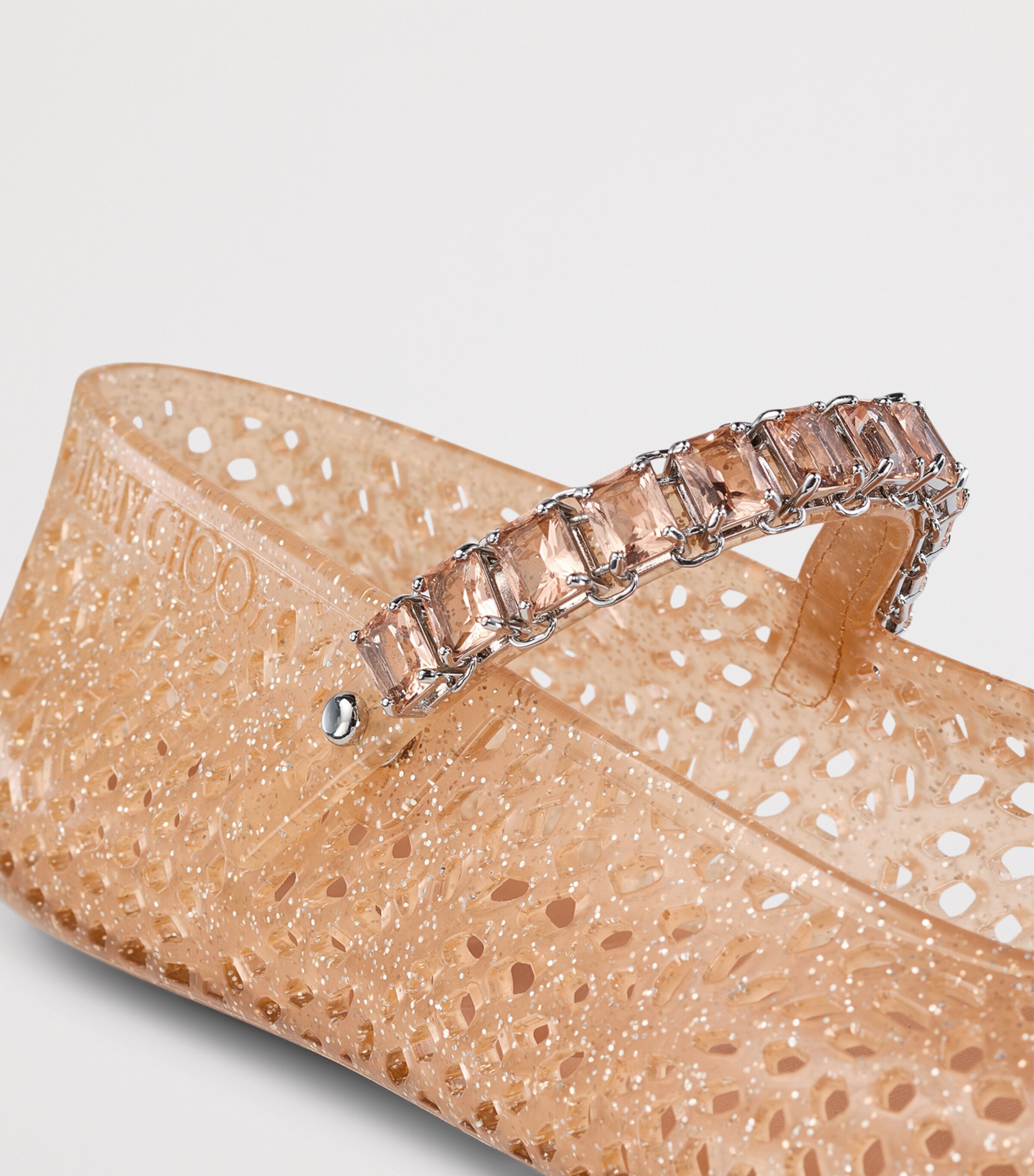 The Jelly Ballet Flats LIGHT TOFFEE/SILVER Image 3