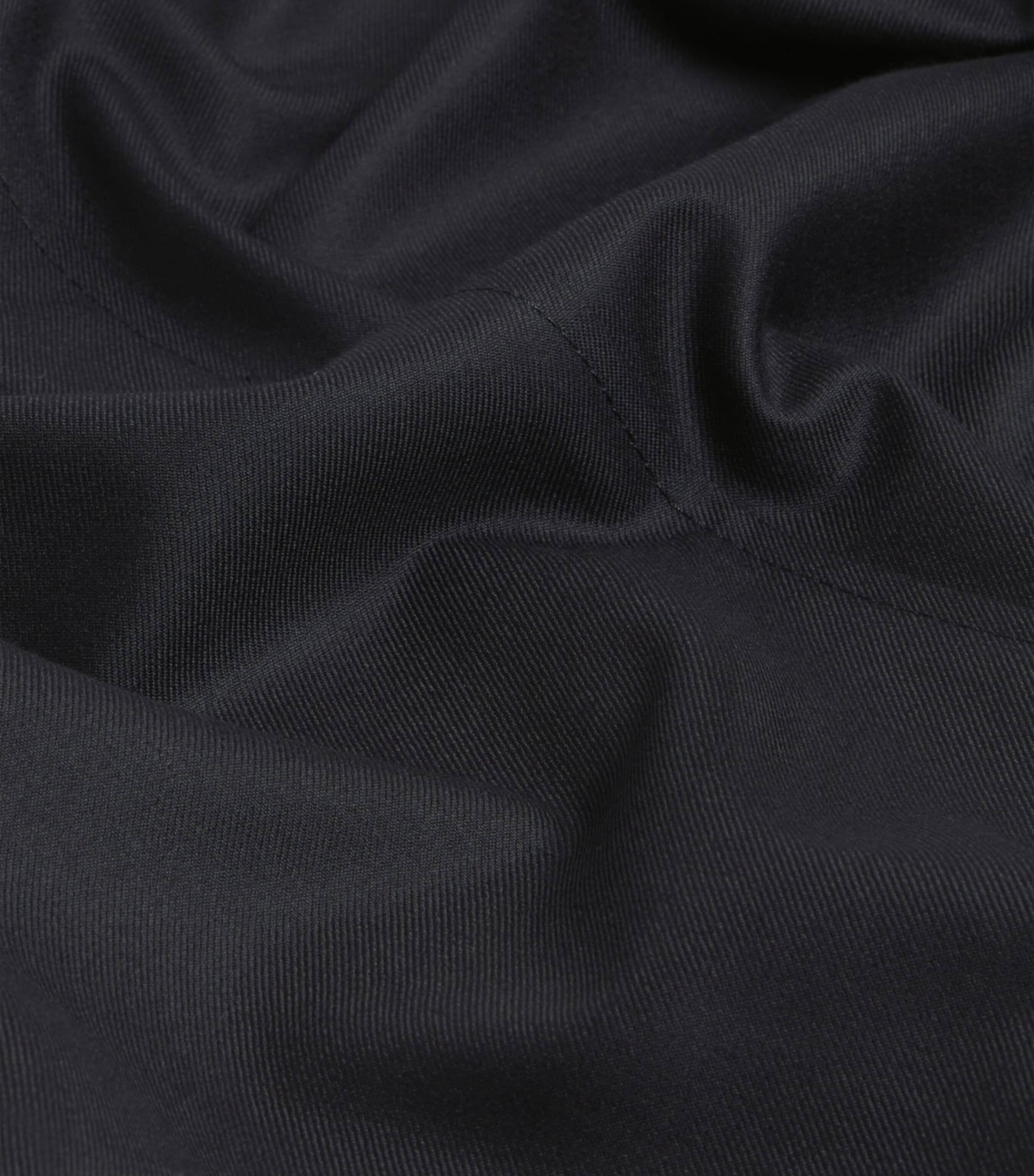 Wool Super 180s Balmacaan Coat 416HOUSE NAVY Image 8