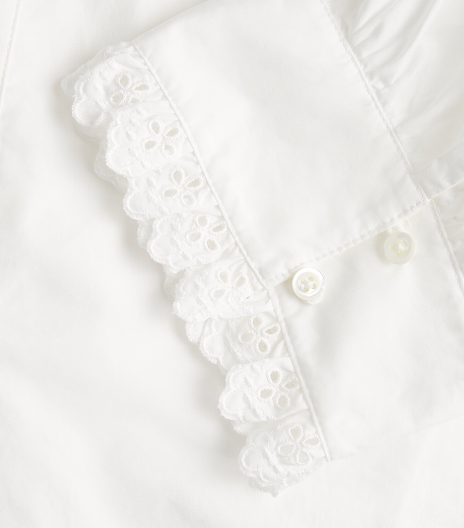 FRAME Womens The Keepsake Blouse White Image 6