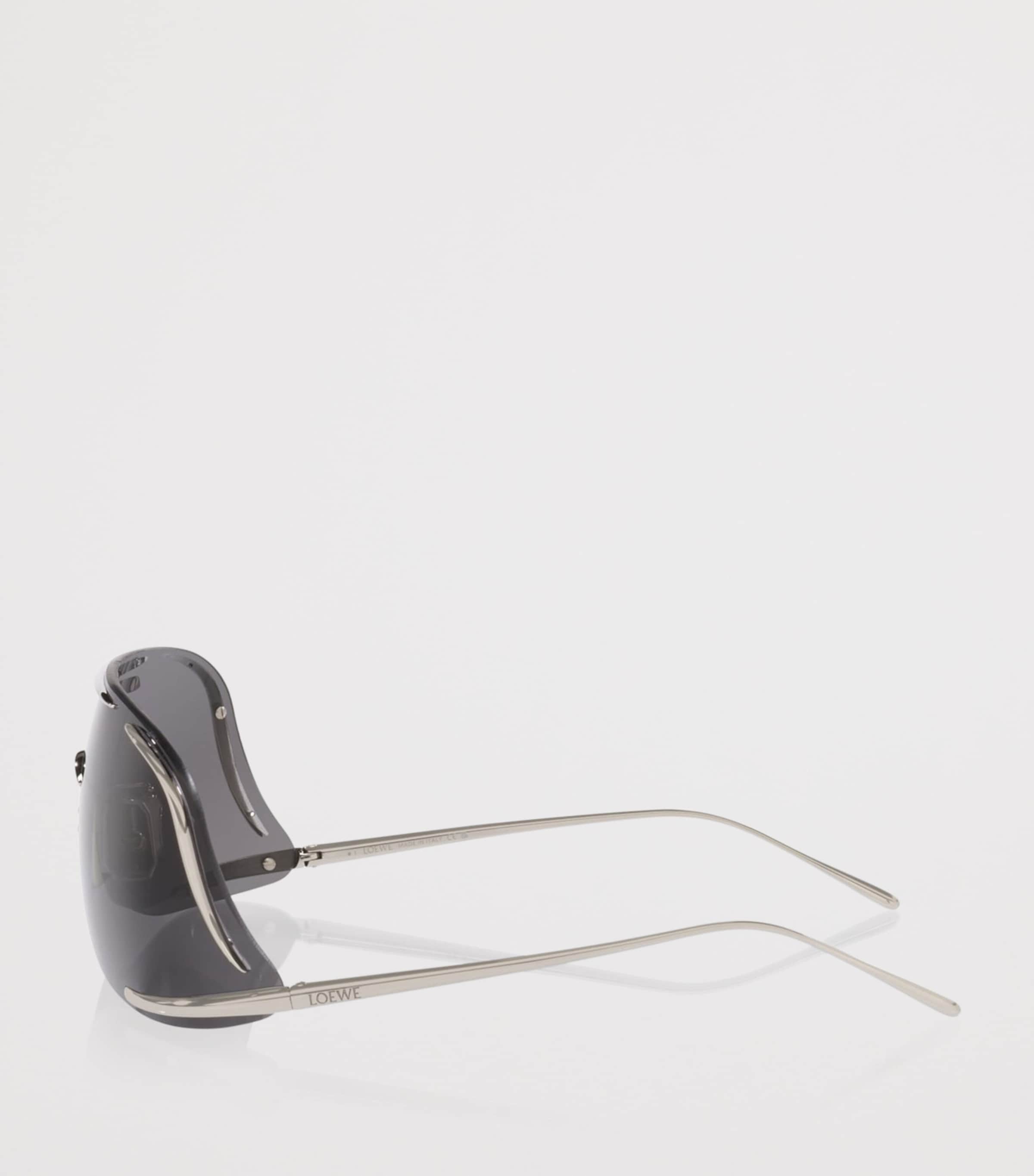 LOEWE Shield Mask sunglasses Silver Image 3