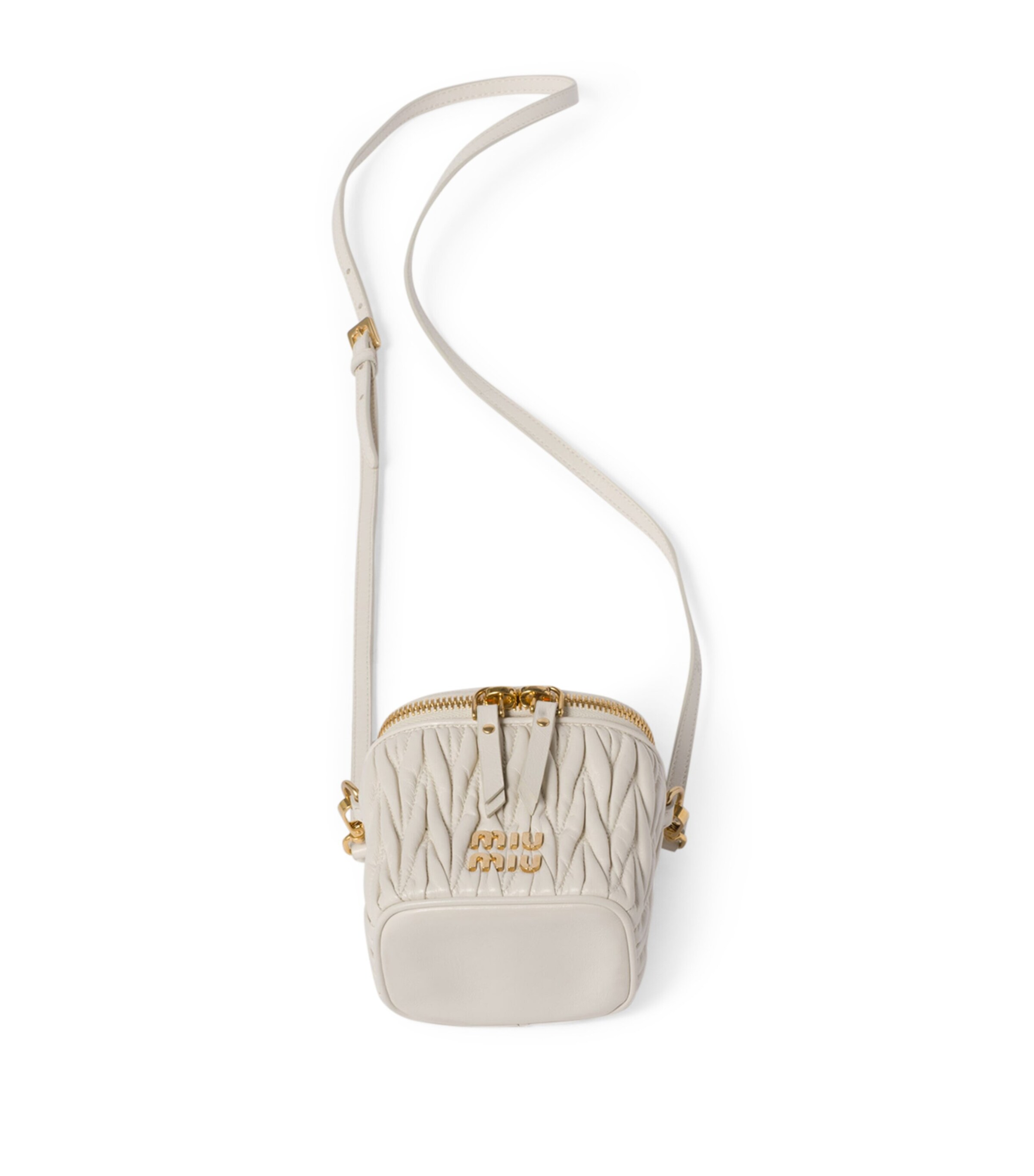 ☆大人気ライン 国内発☆ miu miu MATELASSE LEATHER Micro BAG Miu Miu Micro Leather Matelassé Cross-Body Bag | Harrods UK