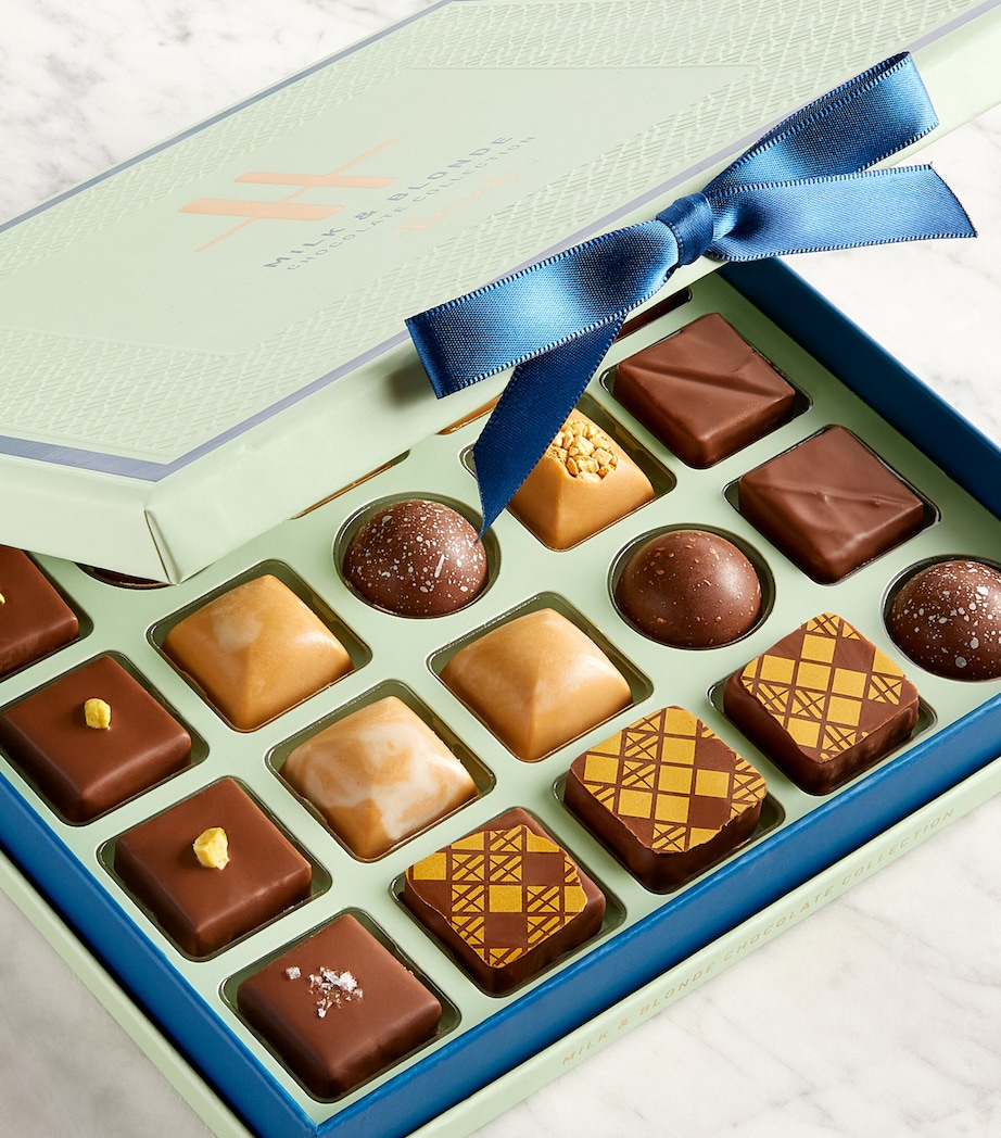 Harrods Milk & Blonde 25-Piece Chocolate Collection (225g) Image 3