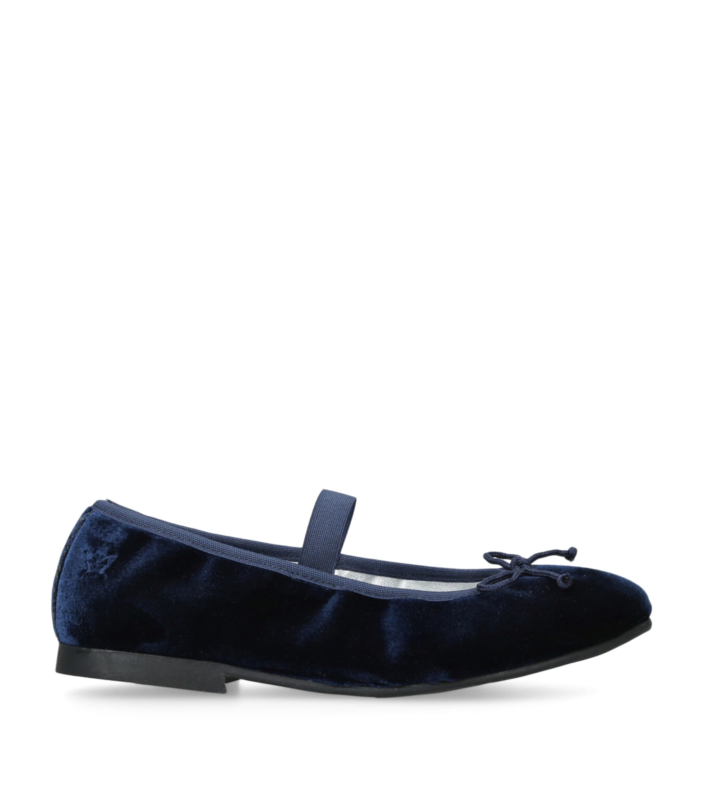 Velvet Callie Ballerina Flats NAVY Image 1