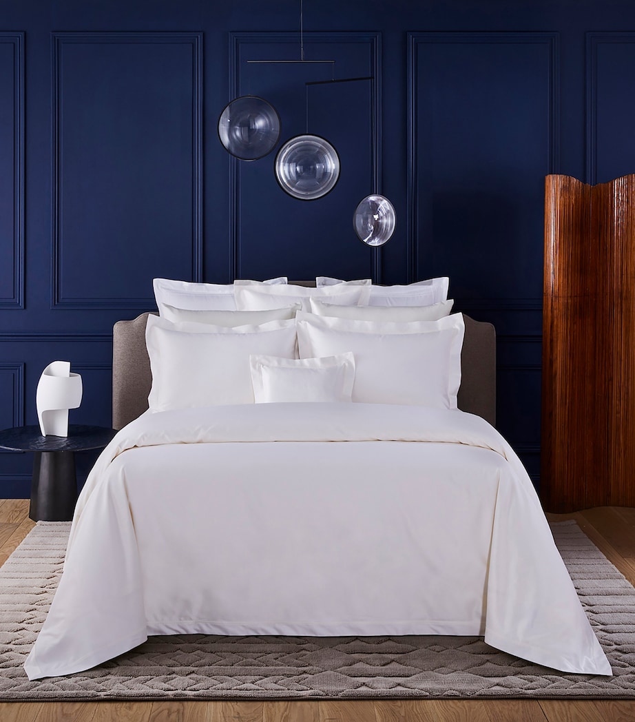 Yves Delorme Couture Prodige Emperor Duvet Cover (280cm x 240cm) Blanc Image 1