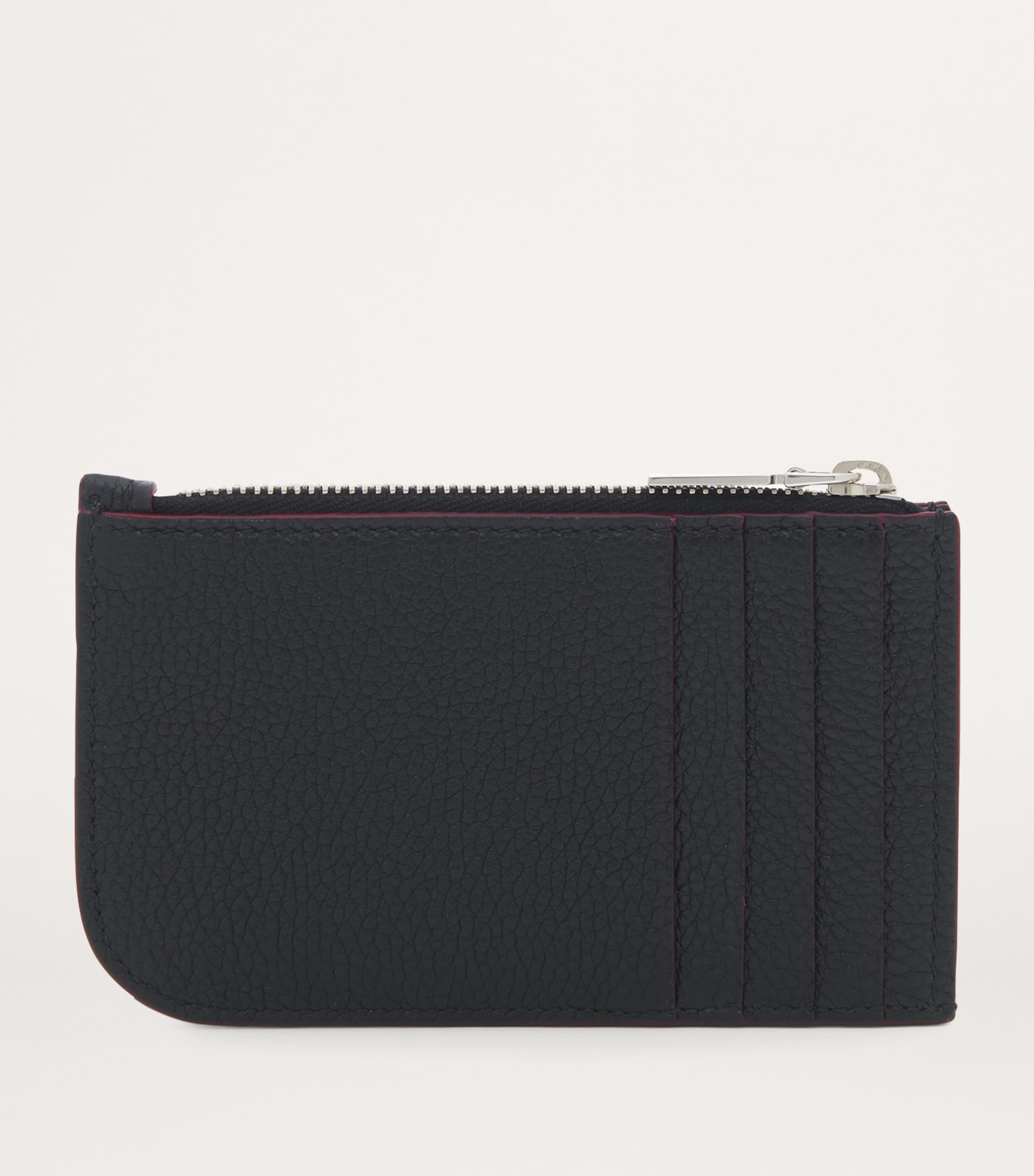 [Alexander McQueen] Zip Coin Card Holder - ☆送料込☆ alexander-mcqueen-black-skull-