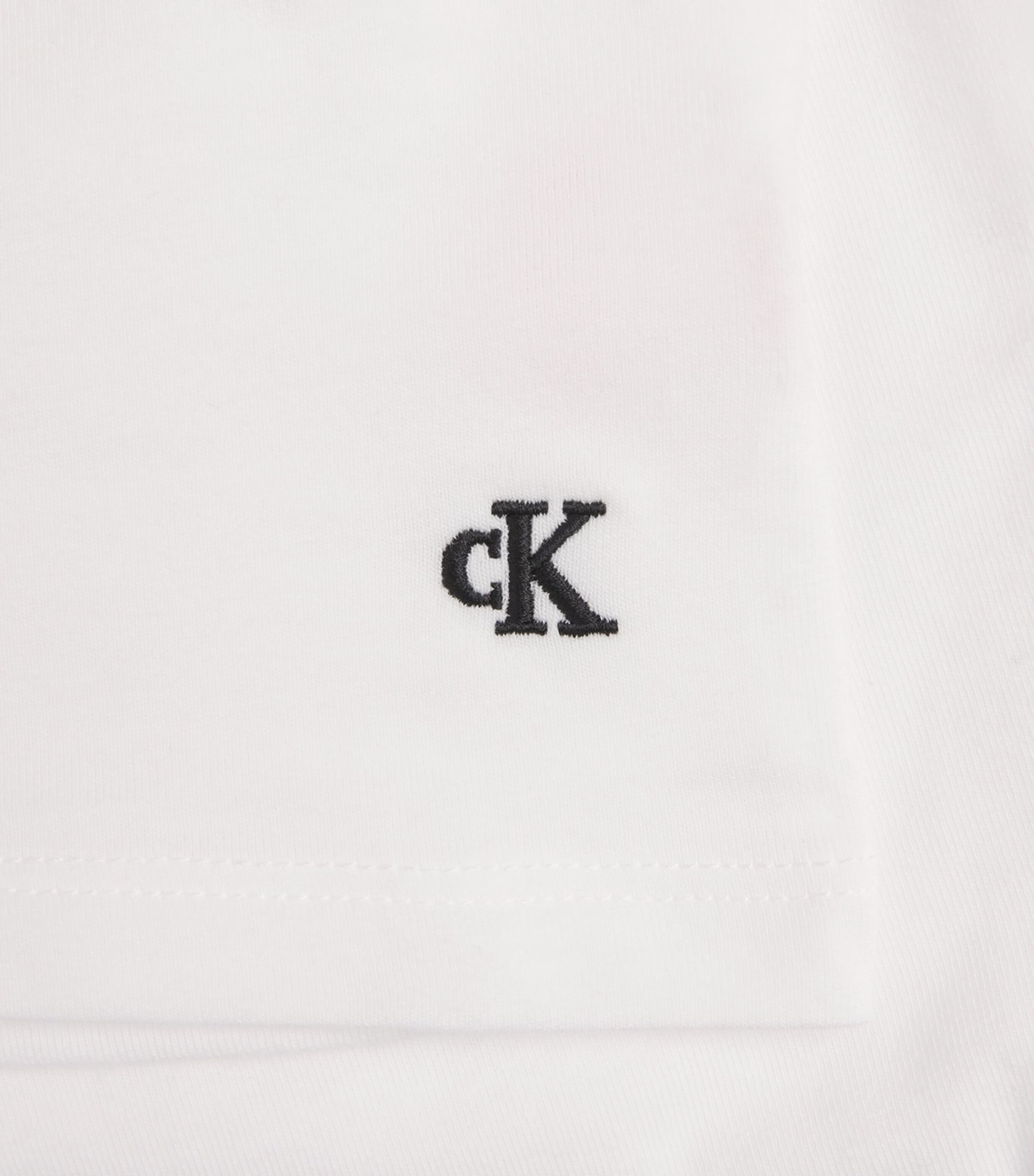 Calvin Klein Mens Stretch Cotton-Blend Vests (Pack of 3) White Image 7