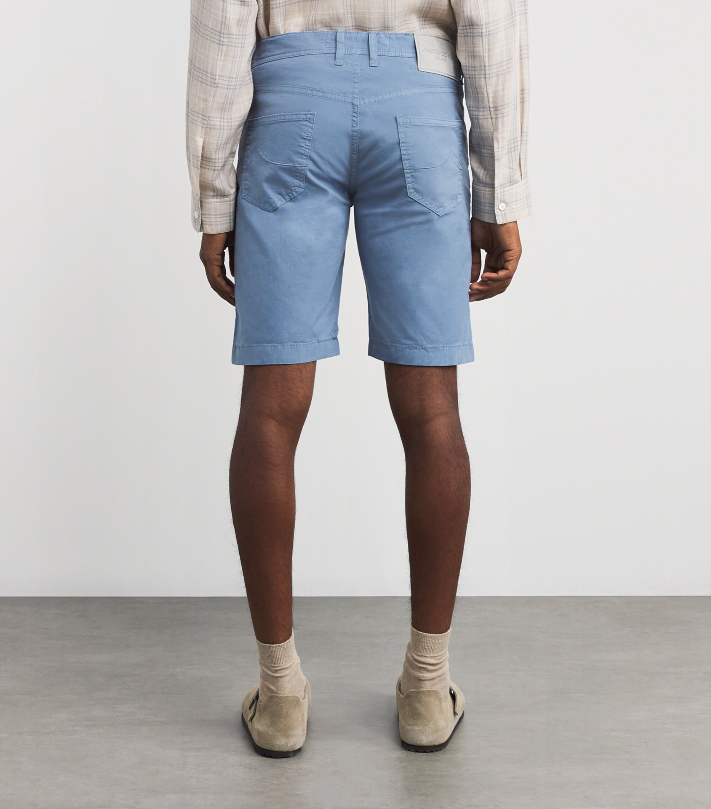 JACOB COHËN Mens Stretch Cotton Nicolas Bermuda Shorts Image 4