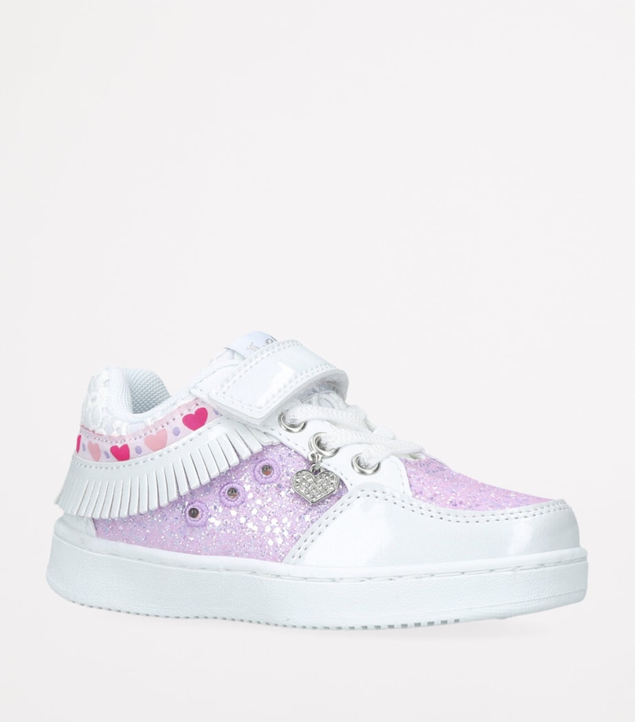 Glitter Frangetta Sneakers LILAC Image 3