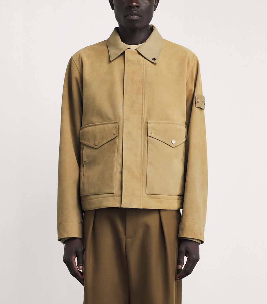 GHOST PIECE Split Leather Jacket V0098 Image 4